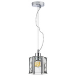 картинка 722014 Люстра LIMPIO 1х40W E27 ХРОМ/ПРОЗРАЧНЫЙ магазин pro-decor.kz являющийся официальным дистрибьютором в Казахстане картинка 722014 Люстра LIMPIO 1х40W E27 ХРОМ/ПРОЗРАЧНЫЙ от магазина pro-decor.kz