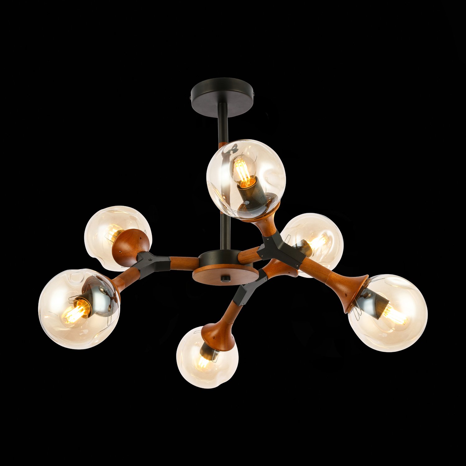 картинка Потолочная люстра Evoluce Raquel SLE109402-06 от магазина pro-decor.kz