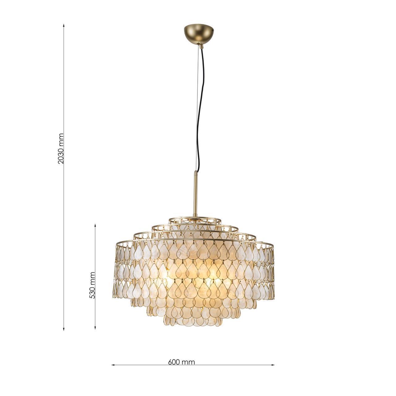 картинка Подвесная люстра Favourite 4763-6P Mollitia магазин pro-decor.kz являющийся официальным дистрибьютором в Казахстане картинка Подвесная люстра Favourite 4763-6P Mollitia от магазина pro-decor.kz