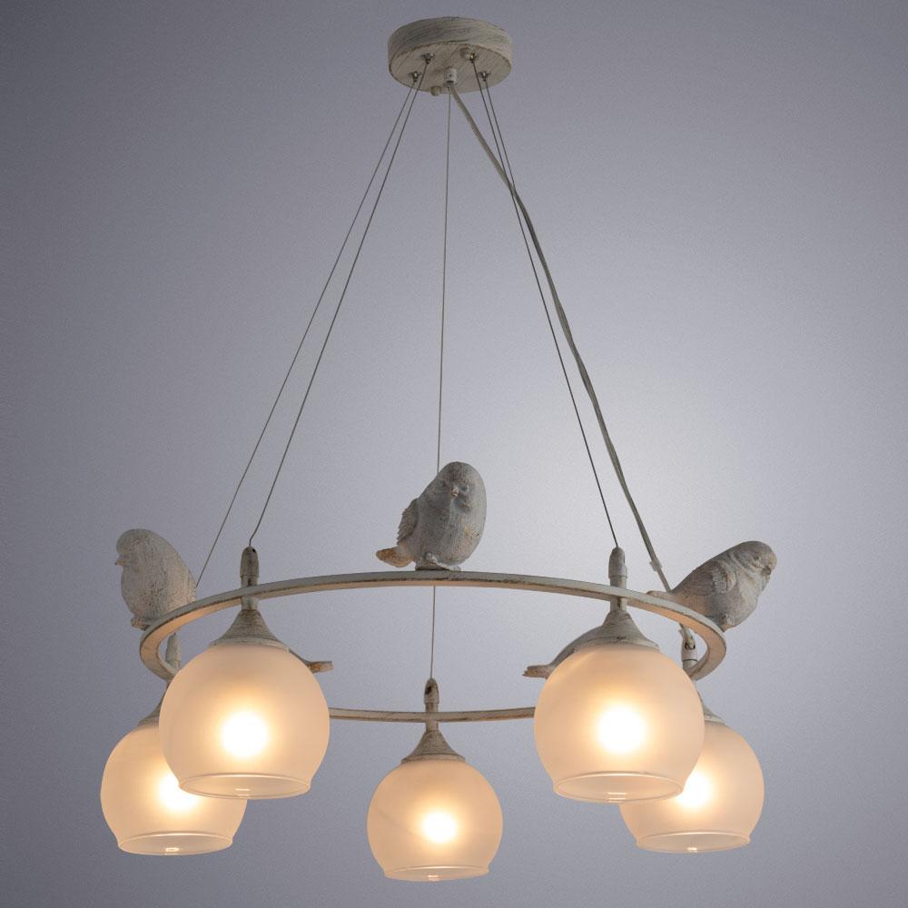 картинка Подвесная люстра Arte Lamp Gemelli A2150SP-5WG магазин pro-decor.kz являющийся официальным дистрибьютором в Казахстане картинка Подвесная люстра Arte Lamp Gemelli A2150SP-5WG от магазина pro-decor.kz
