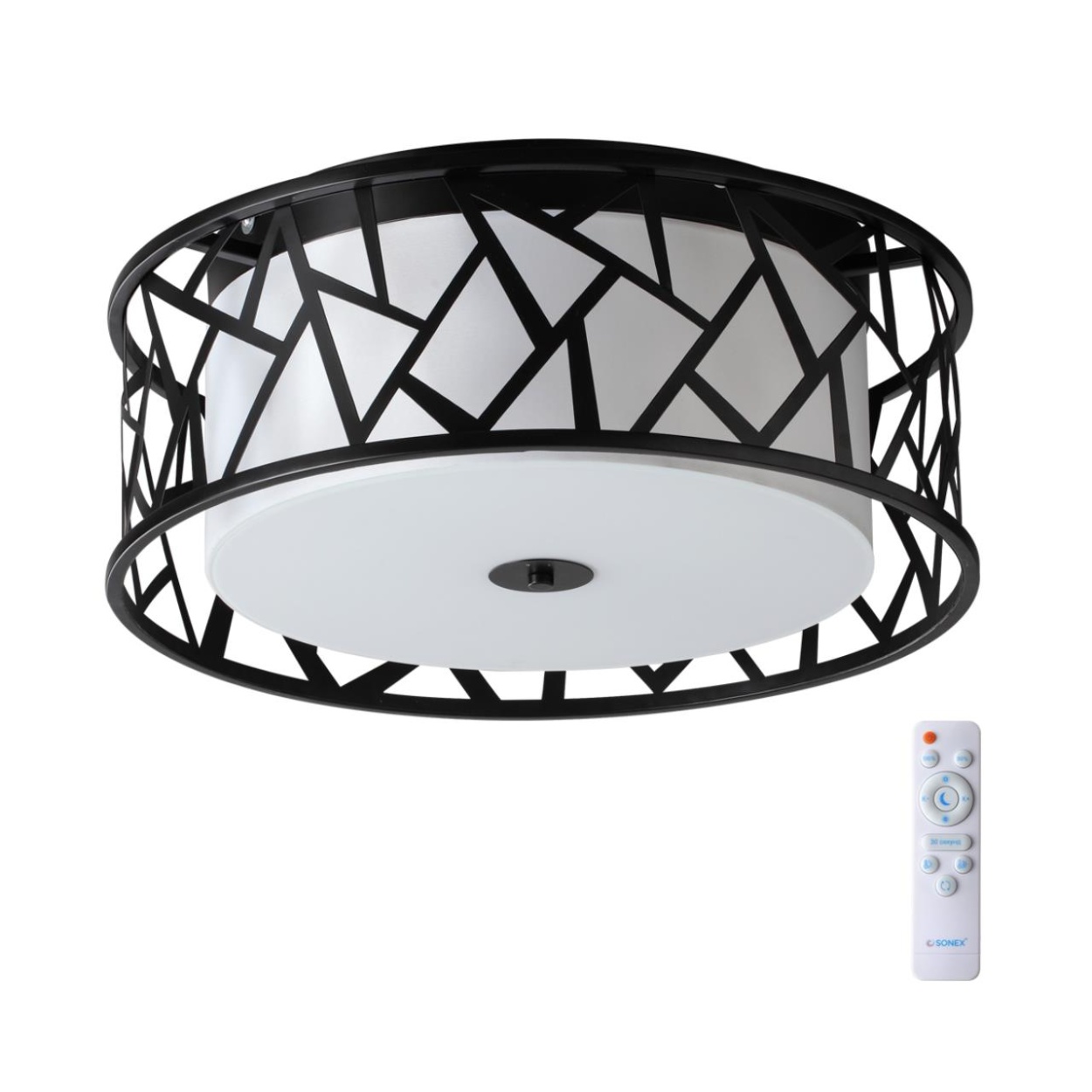 картинка 7700/40L AVRA LED SN Светильник с пультом ДУ FABIANA магазин pro-decor.kz являющийся официальным дистрибьютором в Казахстане картинка 7700/40L AVRA LED SN Светильник с пультом ДУ FABIANA от магазина pro-decor.kz