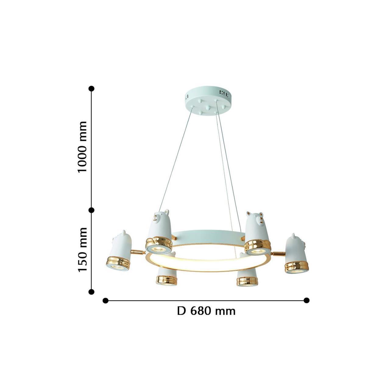 картинка Подвесная люстра Favourite Taddy Bears 2451-6P от магазина pro-decor.kz