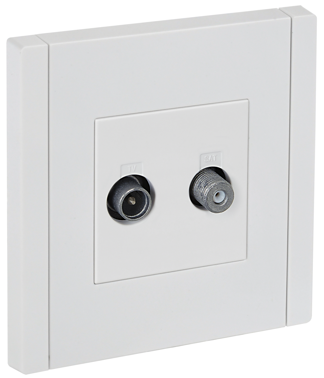 картинка FORTE&PIANO Роз. двойная TV+SAT FP238 бел. IEK магазин pro-decor.kz являющийся официальным дистрибьютором в Казахстане картинка FORTE&PIANO Роз. двойная TV+SAT FP238 бел. IEK от магазина pro-decor.kz