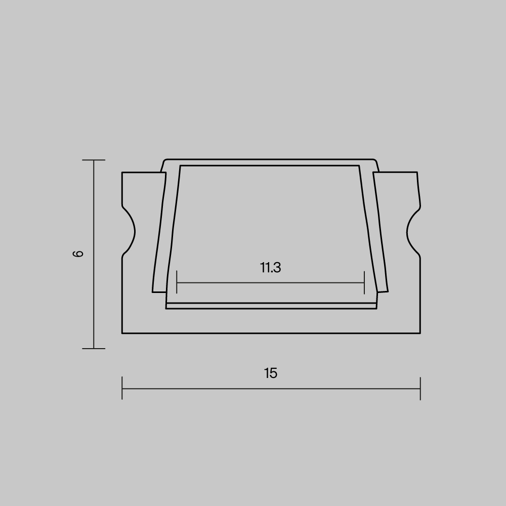 картинка Профиль Led Strip 631003 магазин pro-decor.kz являющийся официальным дистрибьютором в Казахстане картинка Профиль Led Strip 631003 от магазина pro-decor.kz