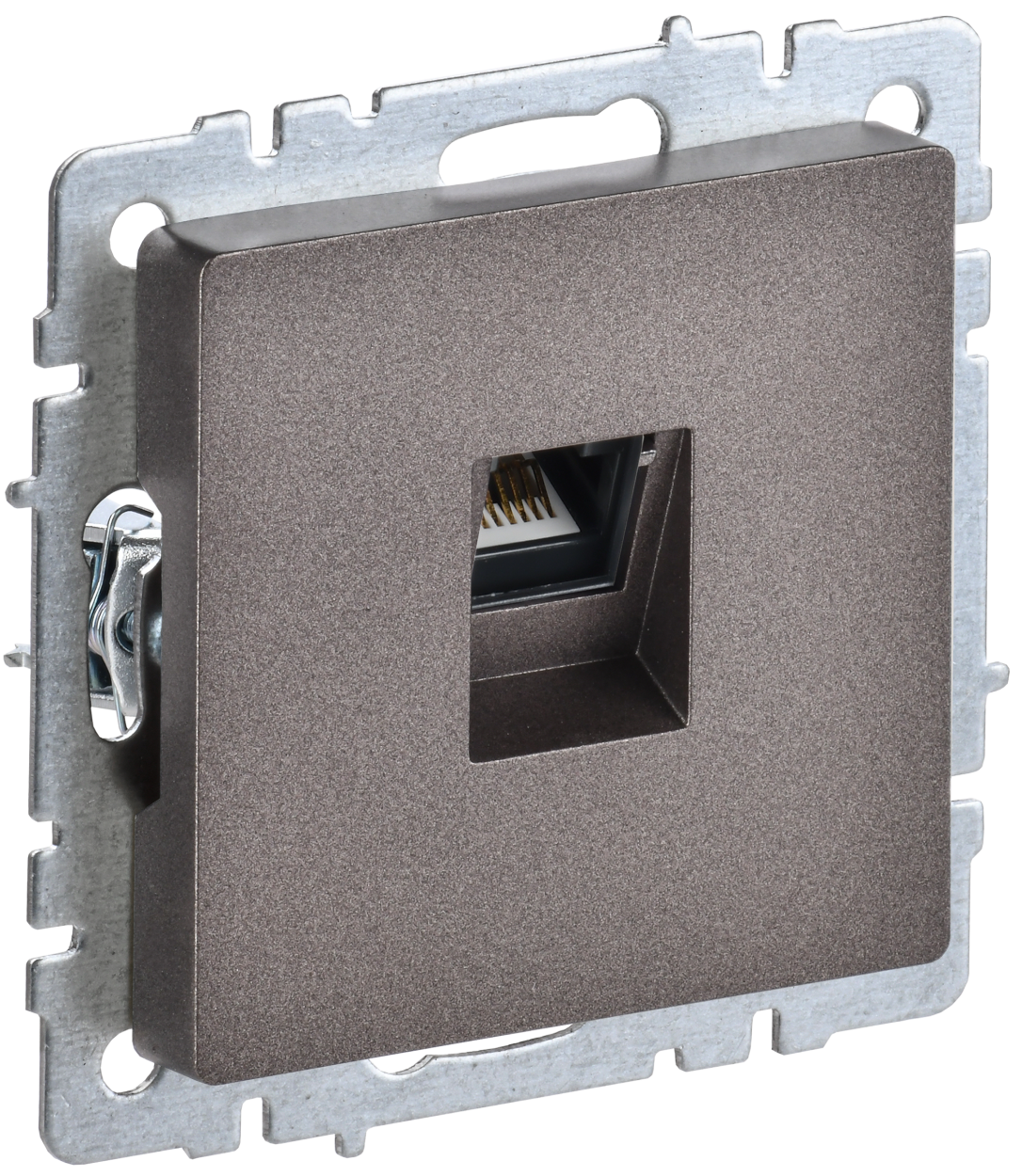 картинка BRITE Роз. комп. RJ45 кат.5E РК10-БрТБ бр. IEK магазин pro-decor.kz являющийся официальным дистрибьютором в Казахстане картинка BRITE Роз. комп. RJ45 кат.5E РК10-БрТБ бр. IEK от магазина pro-decor.kz