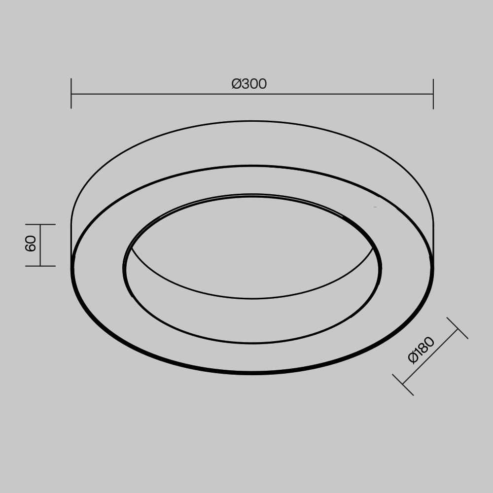 картинка Потолочный светильник Technical C093CL-24W3K-B от магазина pro-decor.kz