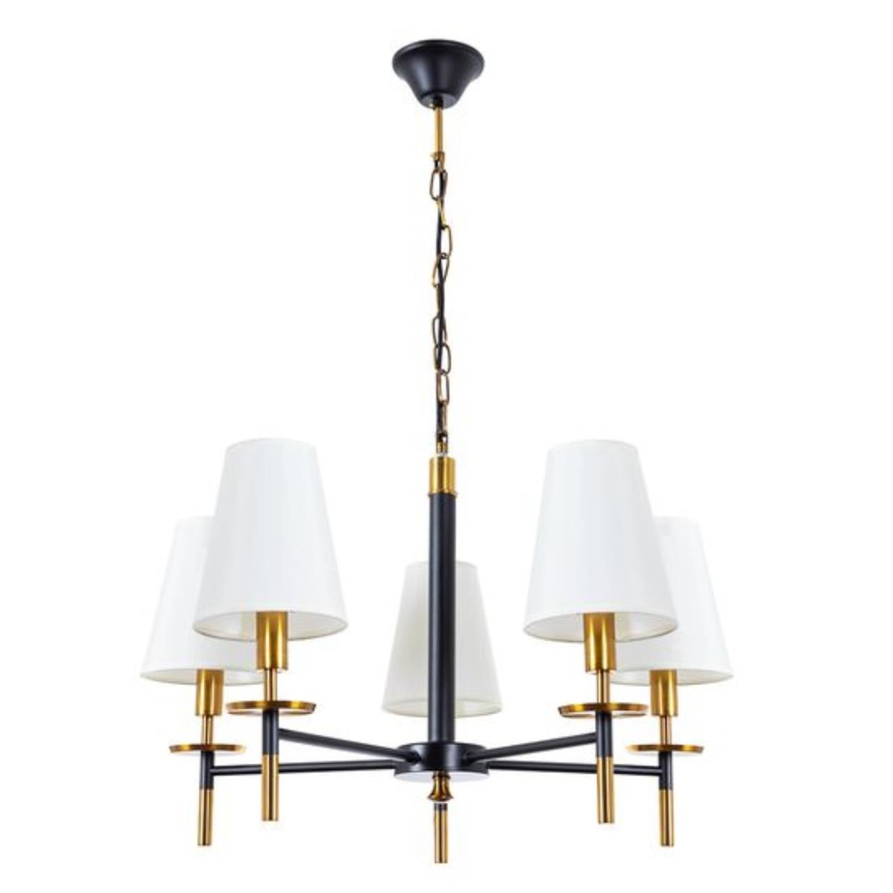 картинка Подвесная люстра Arte Lamp RICCARDO A4075LM-5BK от магазина pro-decor.kz