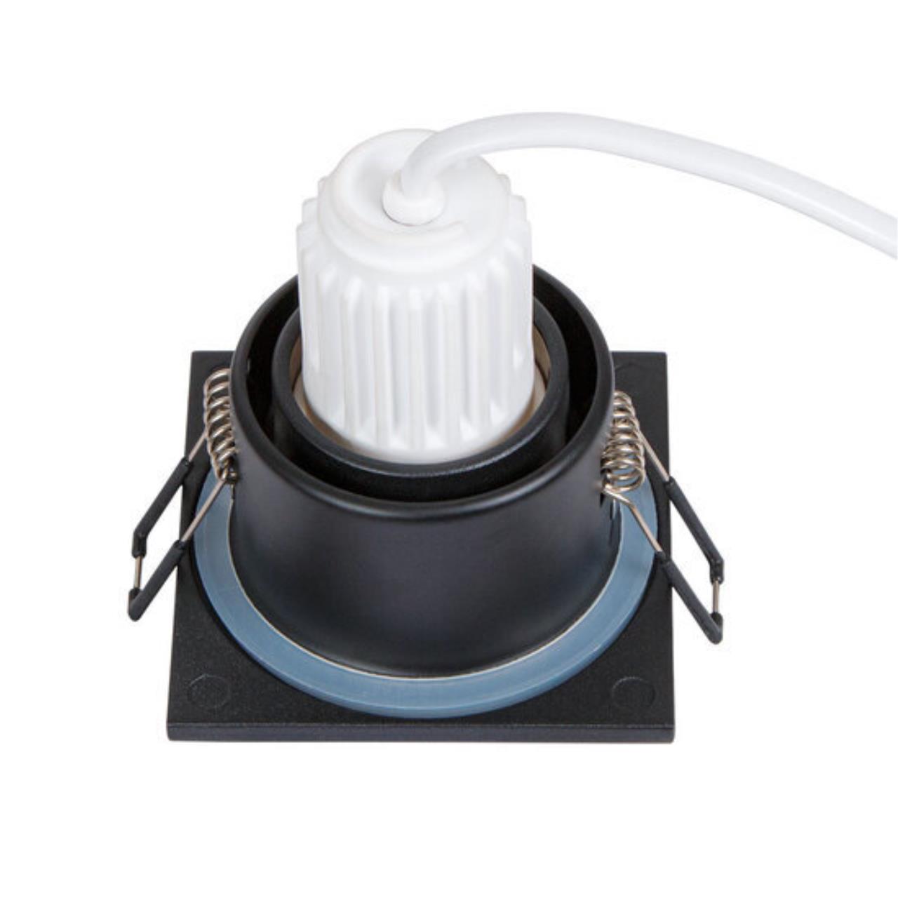 картинка Точечный встраиваемый светильник Arte Lamp HELM MINI A2858PL-1BK от магазина pro-decor.kz