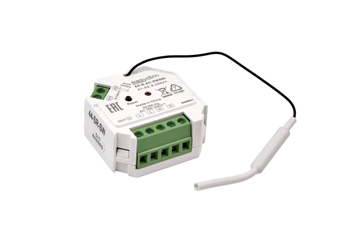 картинка Реле EASYBUS AC 220В, с функцией Push switch, 400Вт. от магазина pro-decor.kz