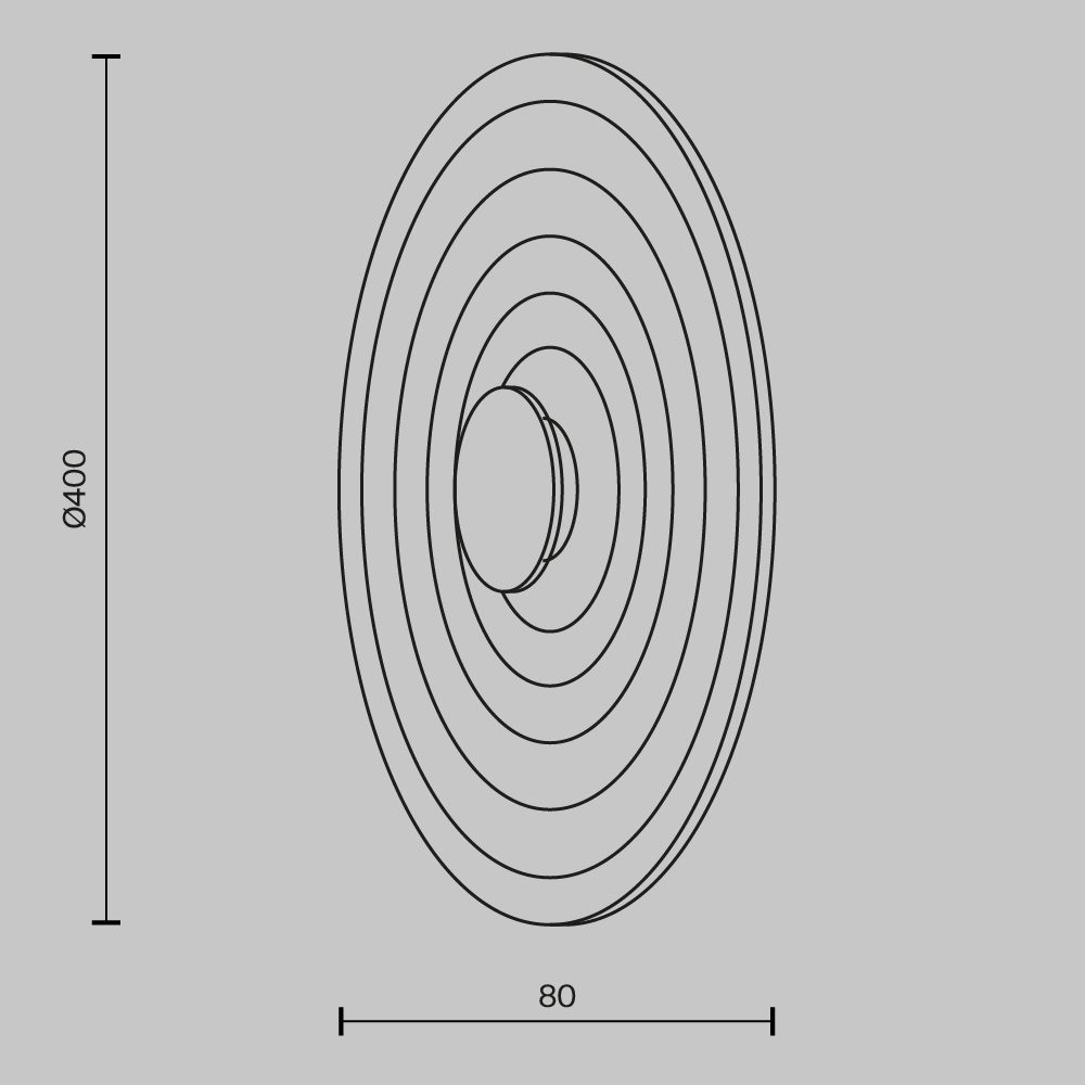 картинка Настенный светильник (бра) Maytoni MOD400WL-L5W3K от магазина pro-decor.kz