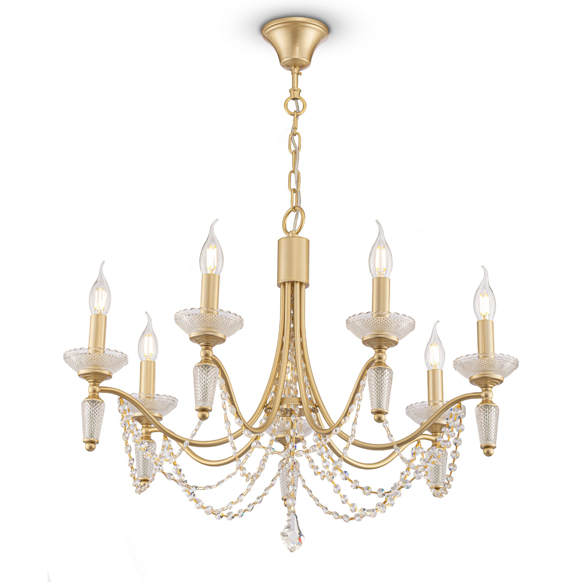 картинка Подвесная люстра Freya Zoe FR2009PL-07G от магазина pro-decor.kz