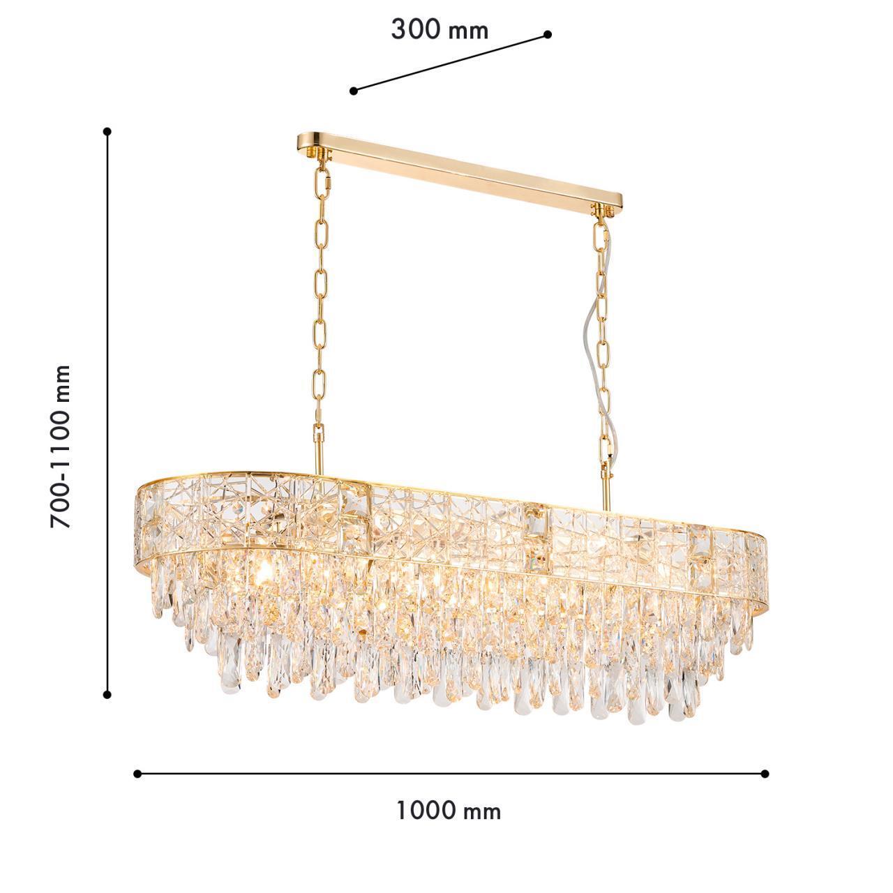 картинка Подвесная люстра Favourite Elysium 4720-10P от магазина pro-decor.kz