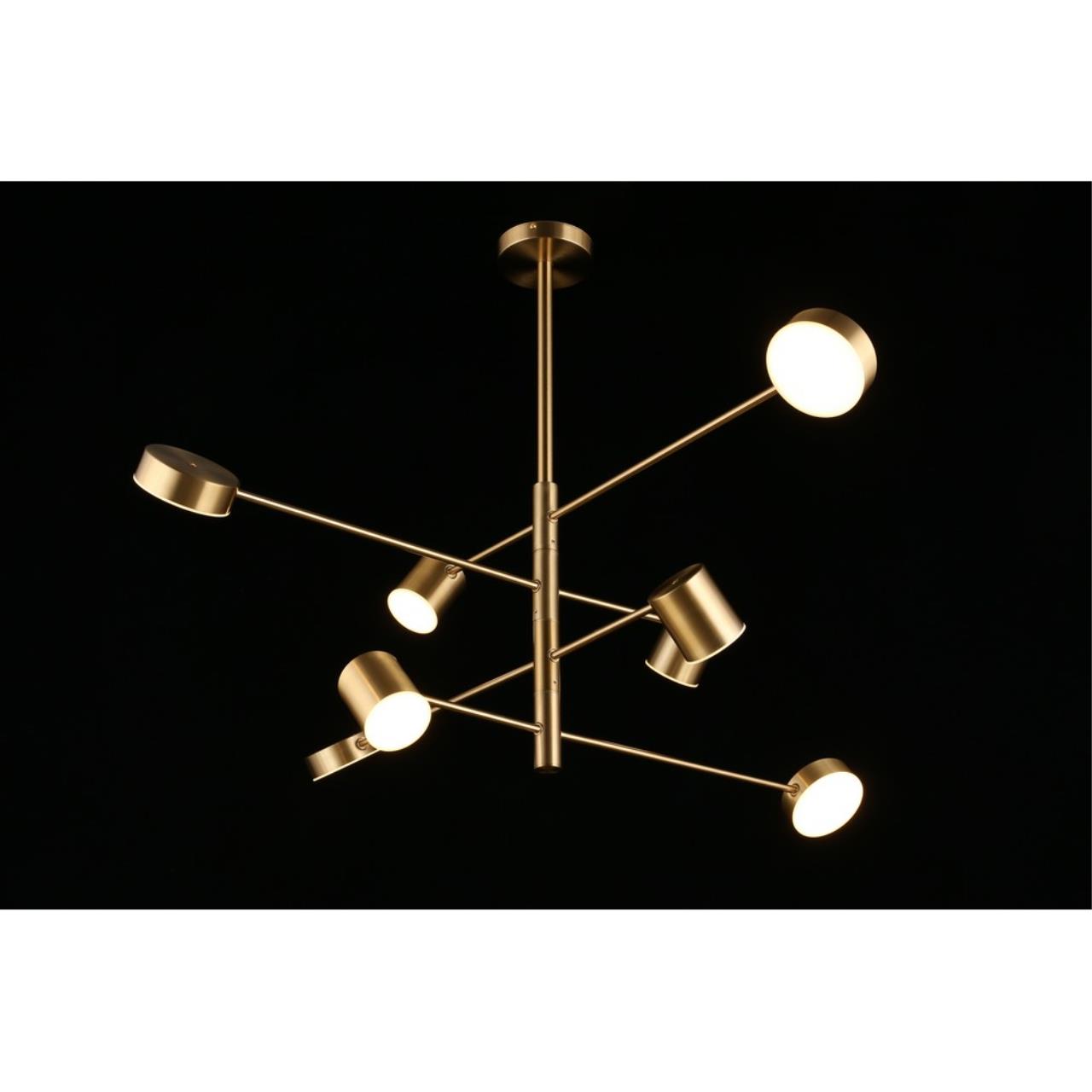 картинка Подвесная светодиодная люстра Aployt Frania APL.017.17.48 от магазина pro-decor.kz