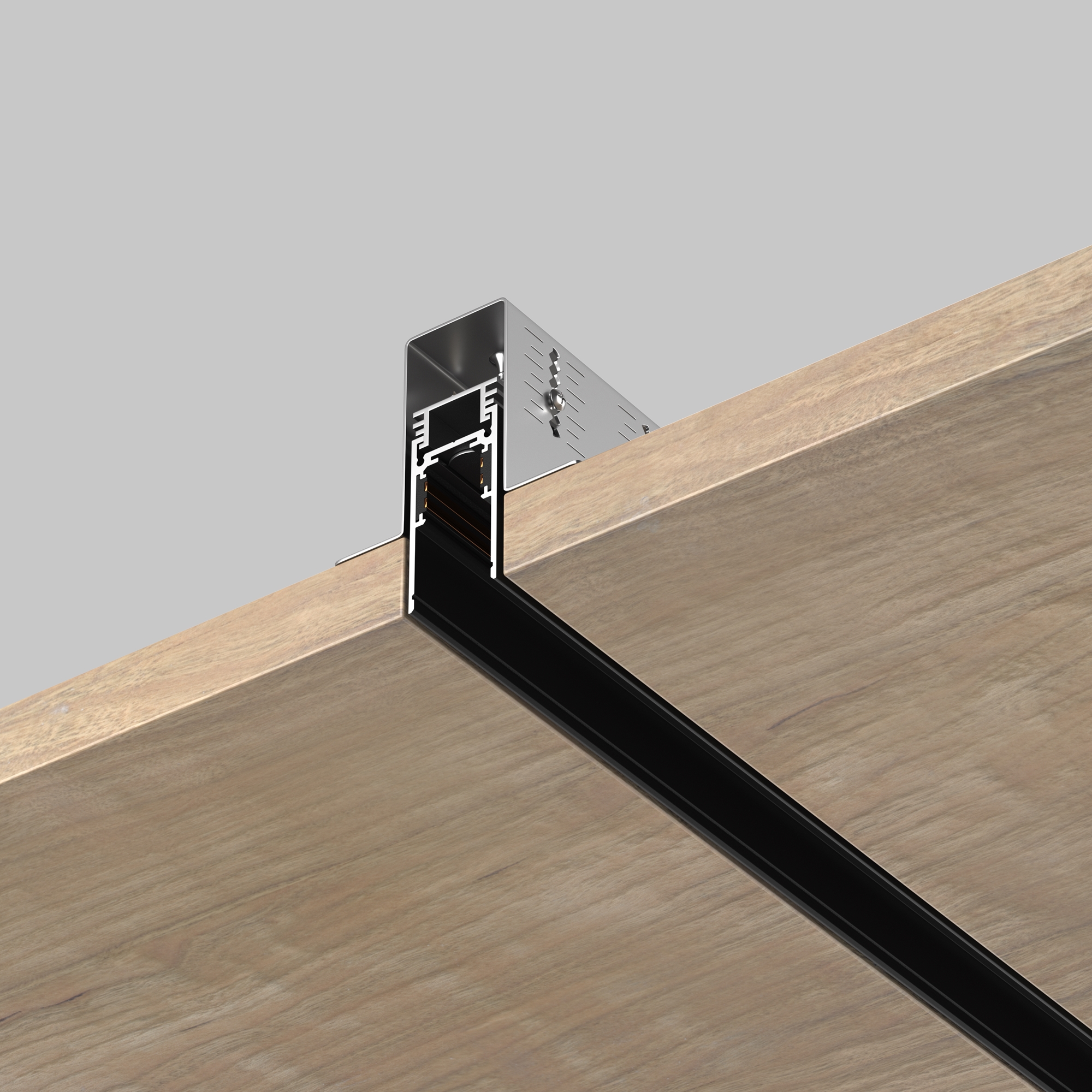 картинка Комплектующие для накладной трековой системы Technical TRA034HCB от магазина pro-decor.kz