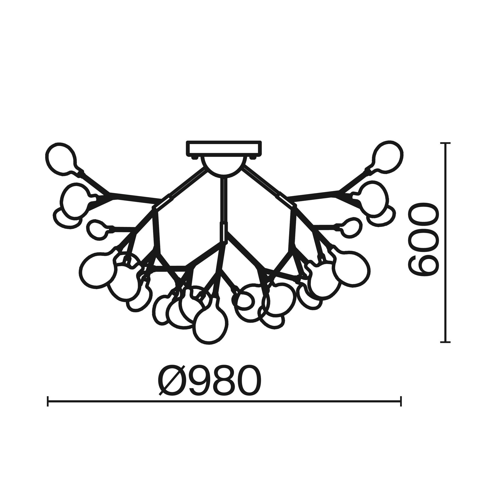 картинка Потолочный светильник Freya FR5049CL-36W1 от магазина pro-decor.kz