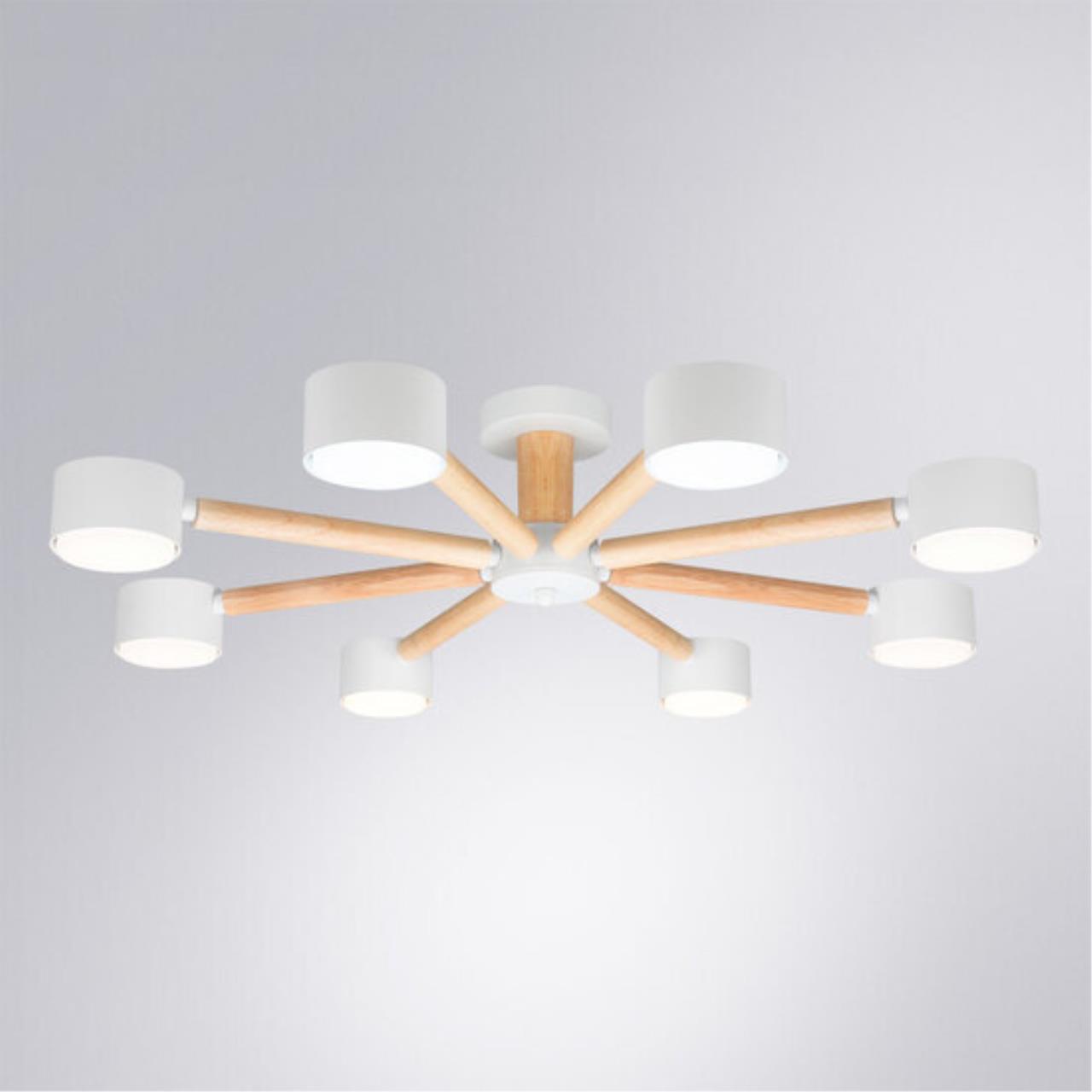 картинка Потолочная люстра Arte Lamp TENDA A1624PL-8WH магазин pro-decor.kz являющийся официальным дистрибьютором в Казахстане картинка Потолочная люстра Arte Lamp TENDA A1624PL-8WH от магазина pro-decor.kz