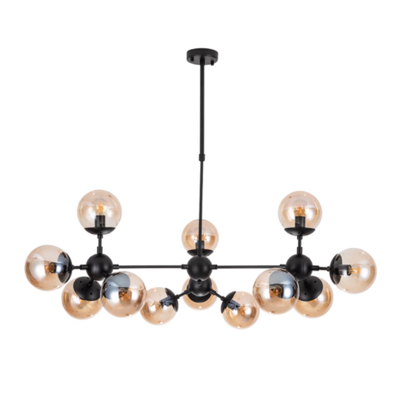 картинка Подвесная люстра Arte Lamp BOLLA A1664SP-12BK от магазина pro-decor.kz