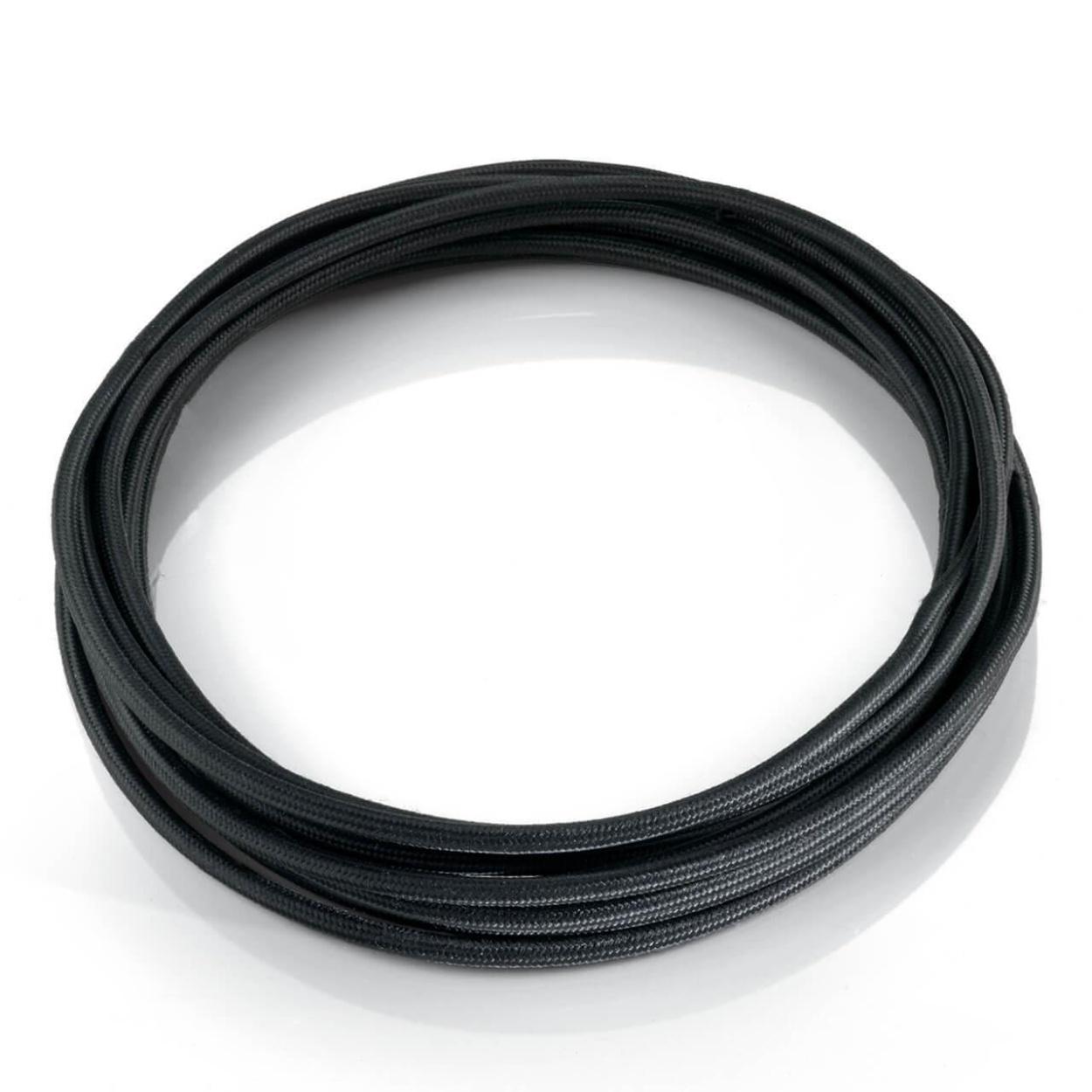 картинка КАБЕЛЬ В ОПЛЕТКЕ IDEAL LUX CAVO TESSUTO NERO (1m) 128832 от магазина pro-decor.kz