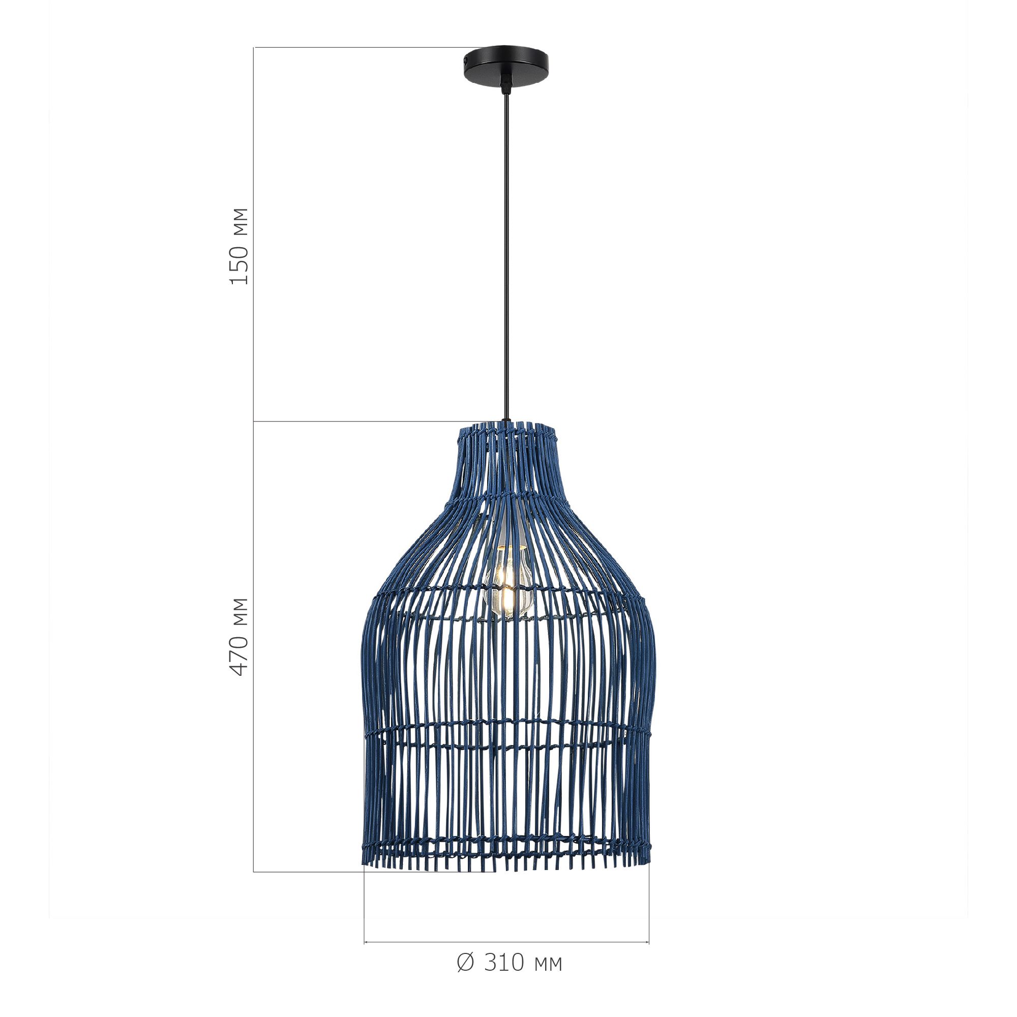 картинка SL1513.403.01 Светильник подвесной ST-Luce  от магазина pro-decor.kz
