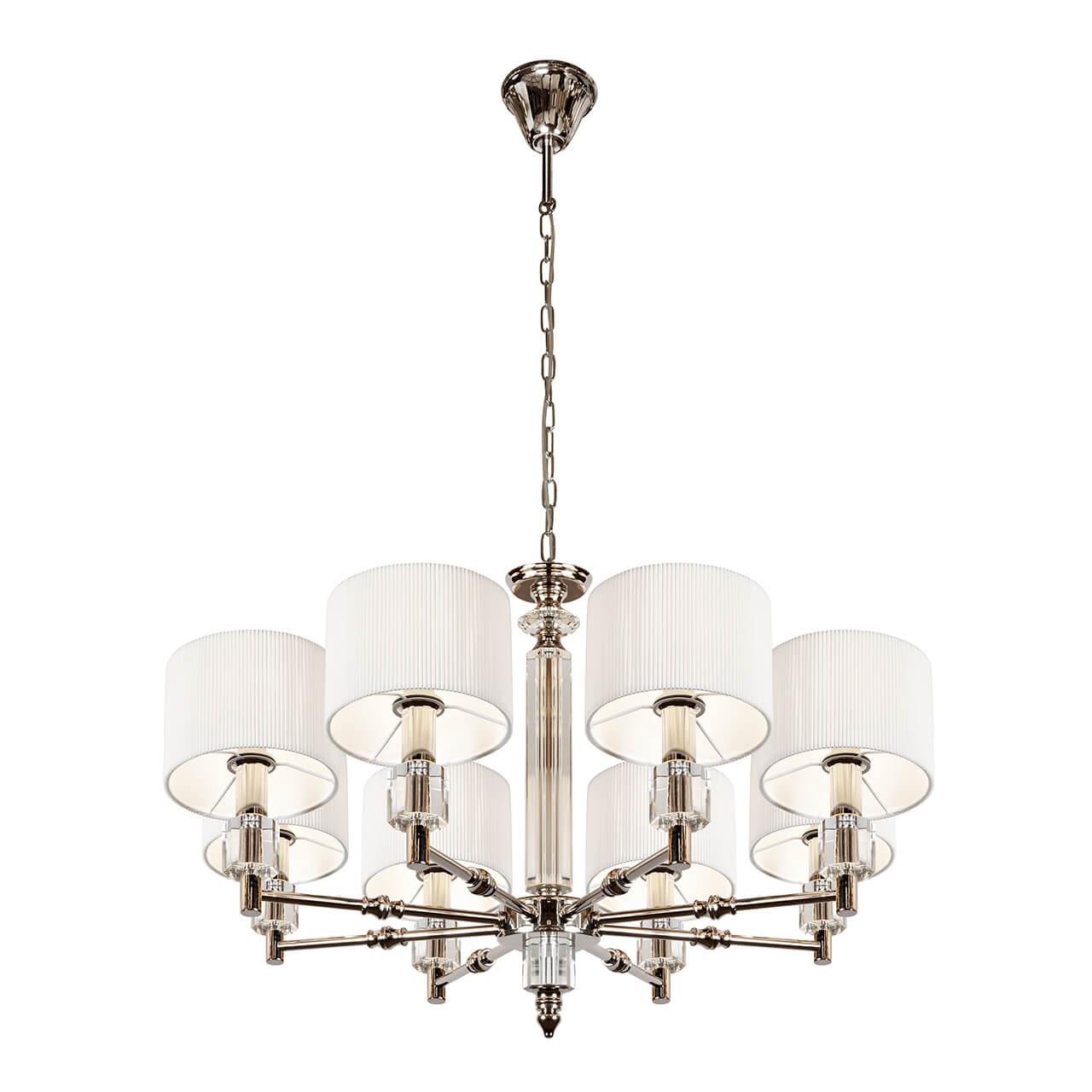 картинка Подвесная люстра iLamp Alexa P2404-8 Nickel от магазина pro-decor.kz