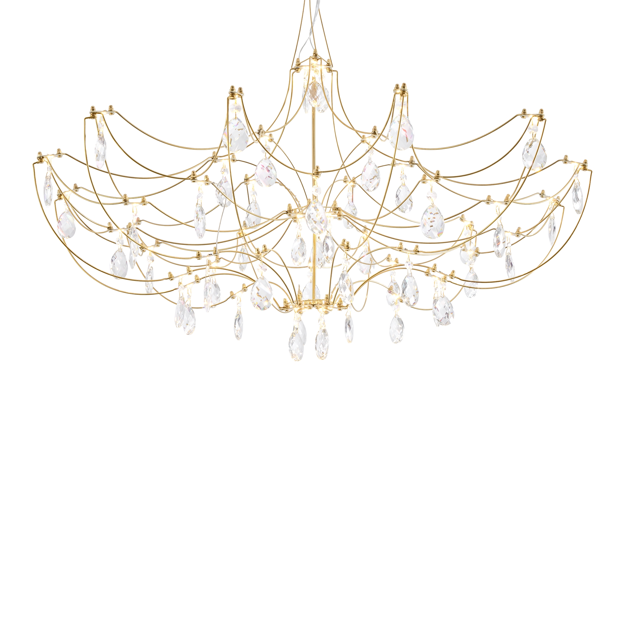 картинка Люстра Freya FR6138PL-L30BS Amela от магазина pro-decor.kz