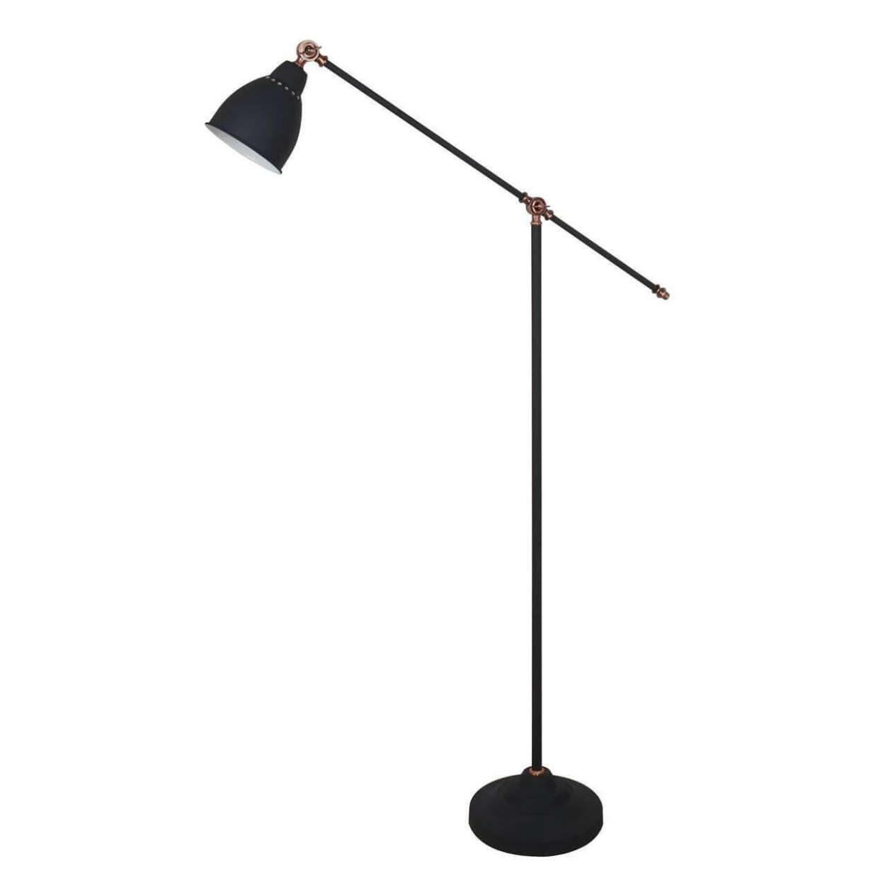 картинка Торшер Arte Lamp Braccio A2054PN-1BK от магазина pro-decor.kz