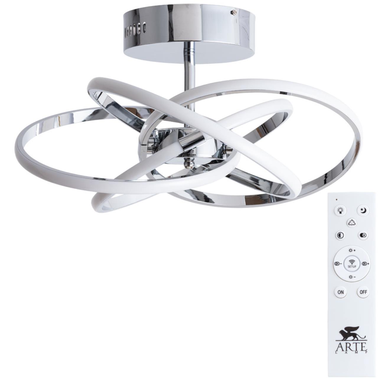 картинка Потолочный светодиодный светильник Arte Lamp Orbit A9052PL-4CC от магазина pro-decor.kz