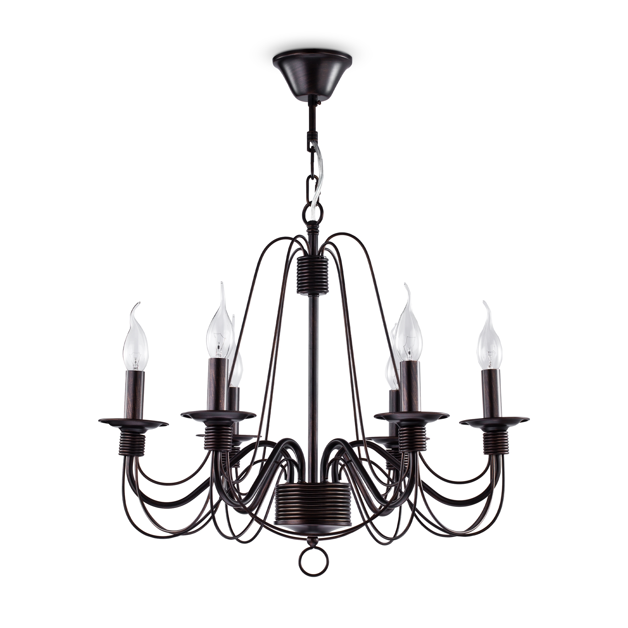 картинка Подвесная люстра Freya Velia FR2046-PL-06-BR от магазина pro-decor.kz