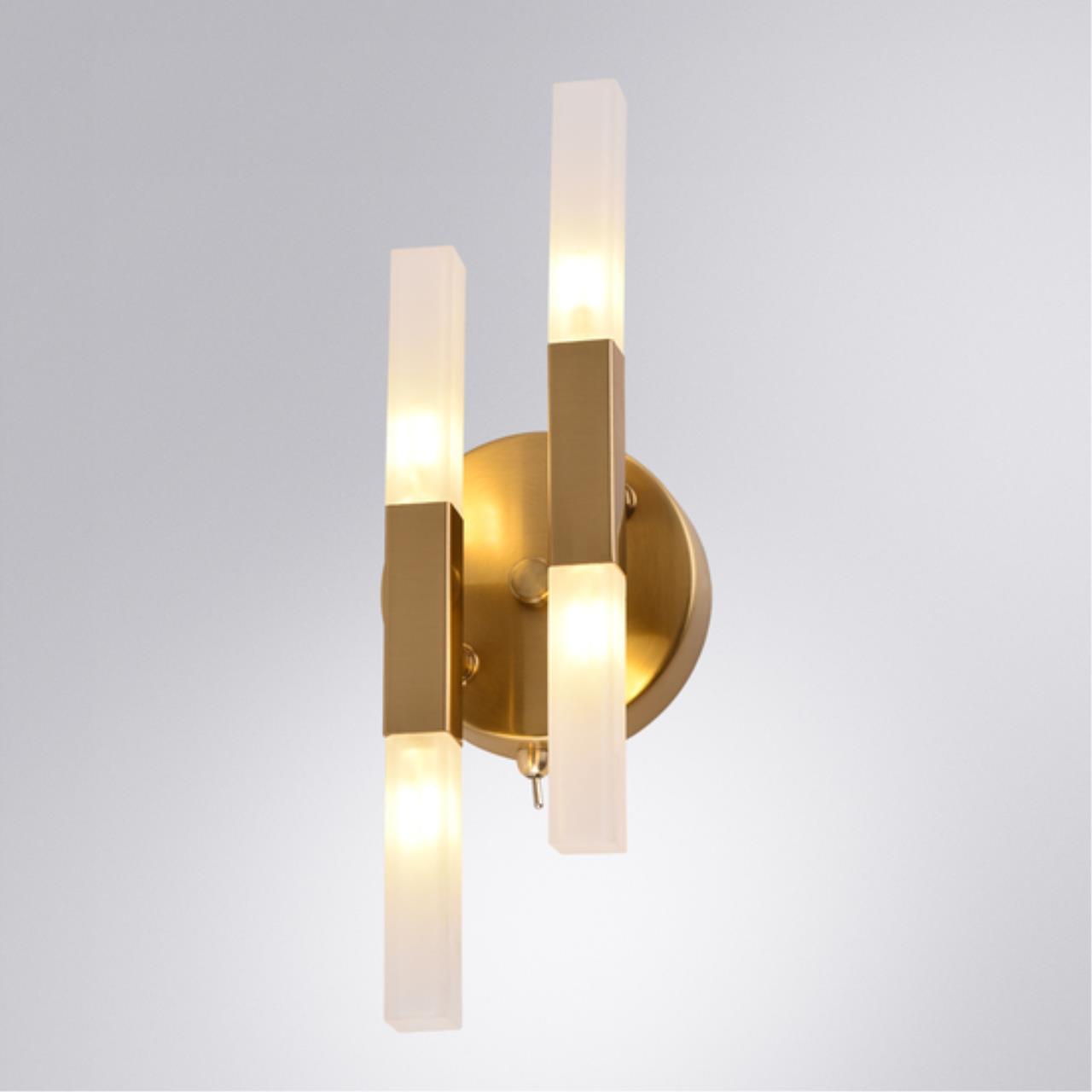 картинка Настенный светильник Arte Lamp RAMONA A7410AP-4PB магазин pro-decor.kz являющийся официальным дистрибьютором в Казахстане картинка Настенный светильник Arte Lamp RAMONA A7410AP-4PB от магазина pro-decor.kz