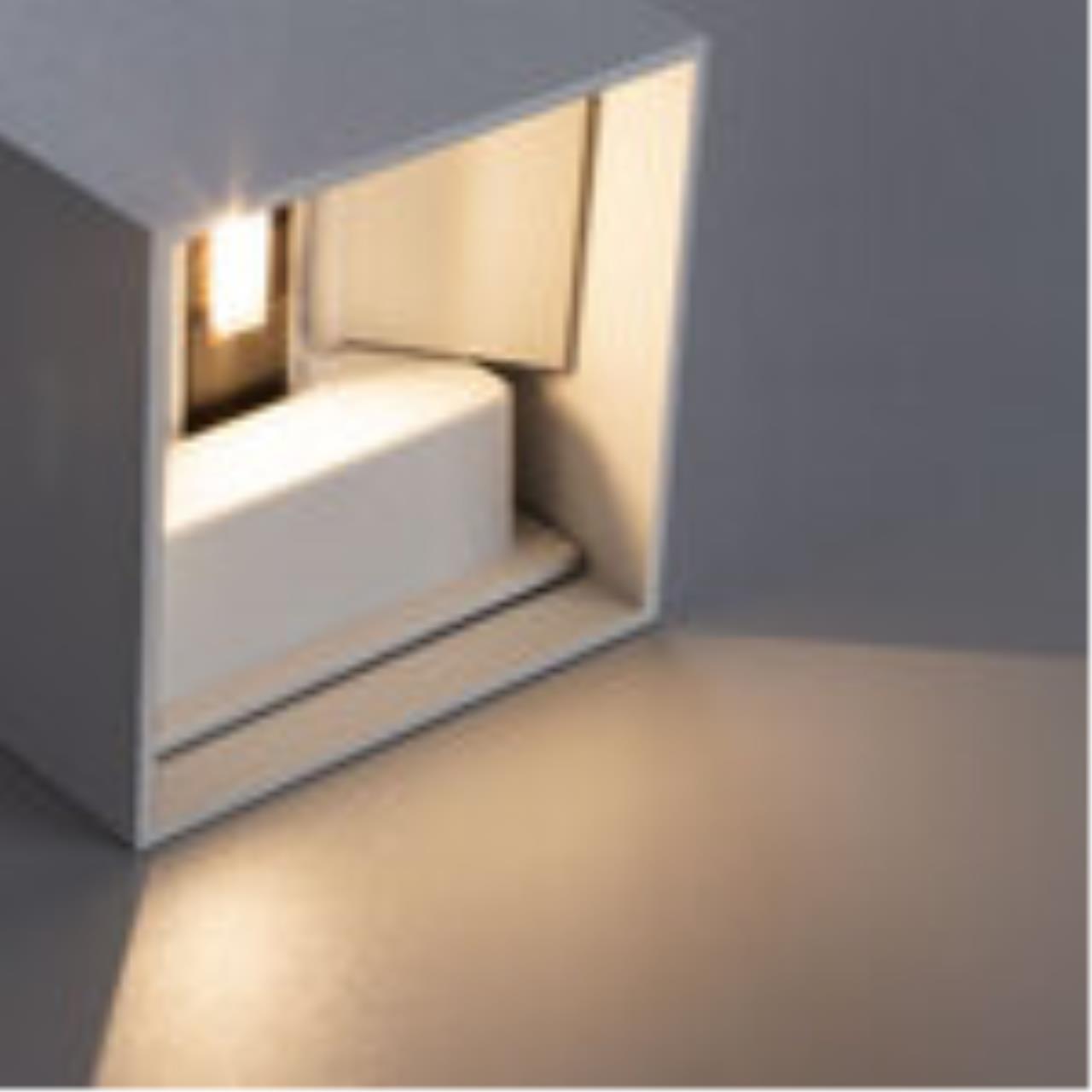картинка Уличный настенный светодиодный светильник Arte Lamp Rullo A1414AL-1WH от магазина pro-decor.kz