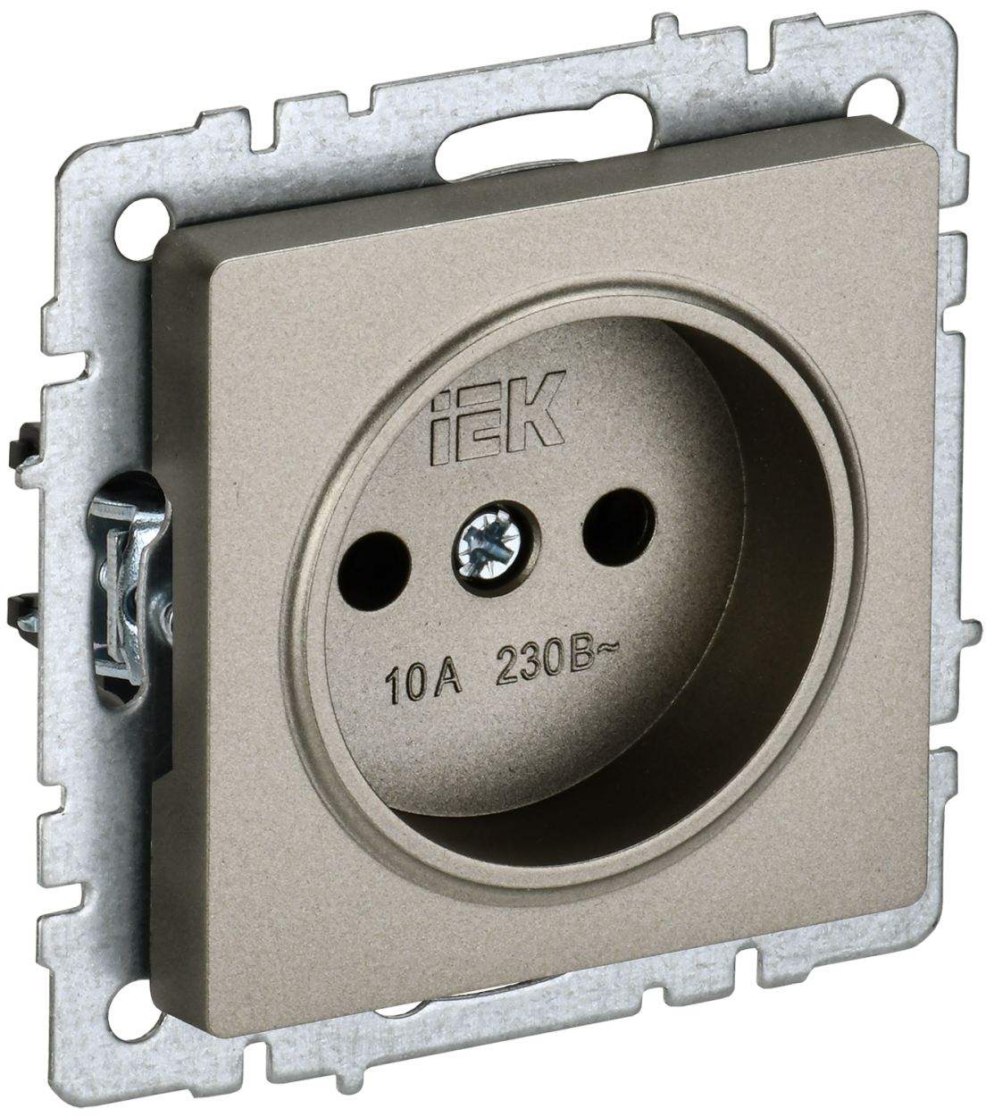 картинка BRITE Роз. без з/к/ш 10А РС10-1-0-БрШ шамп. IEK магазин pro-decor.kz являющийся официальным дистрибьютором в Казахстане картинка BRITE Роз. без з/к/ш 10А РС10-1-0-БрШ шамп. IEK от магазина pro-decor.kz