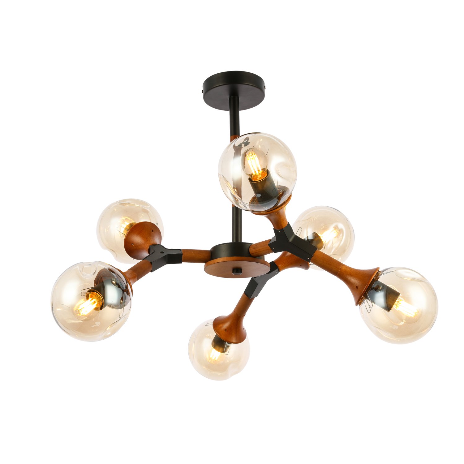картинка Потолочная люстра Evoluce Raquel SLE109402-06 от магазина pro-decor.kz