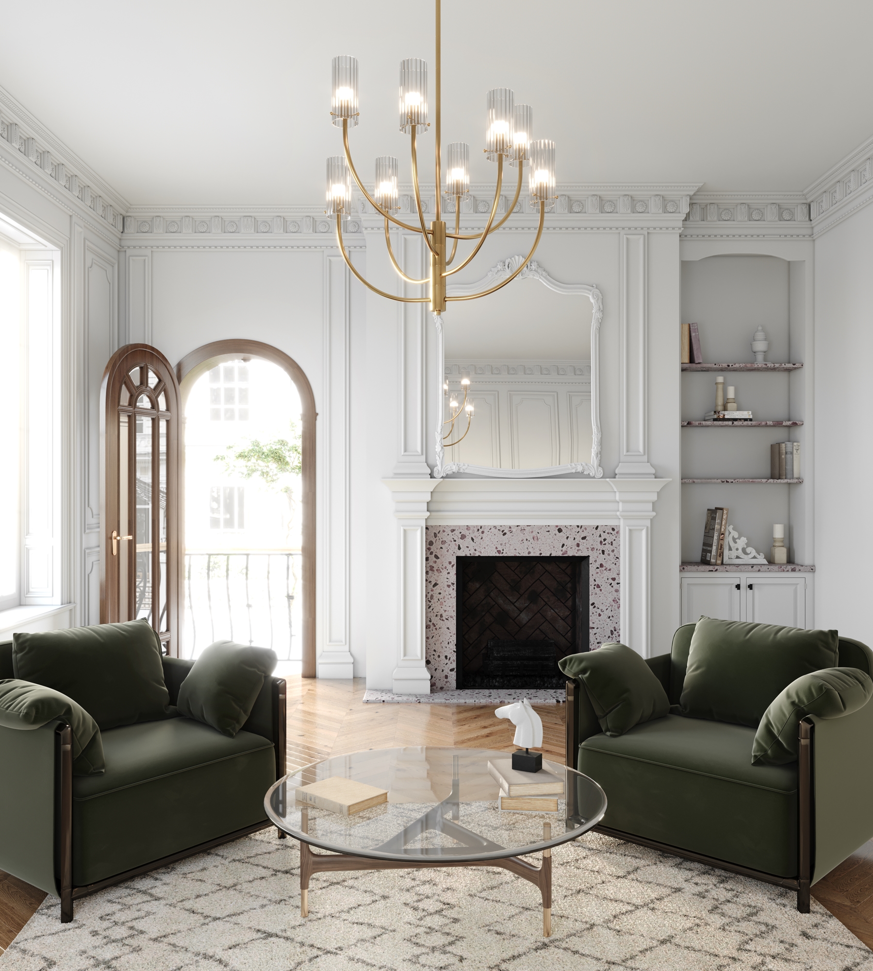 картинка Подвесной светильник Maytoni MOD223PL-08BS от магазина pro-decor.kz