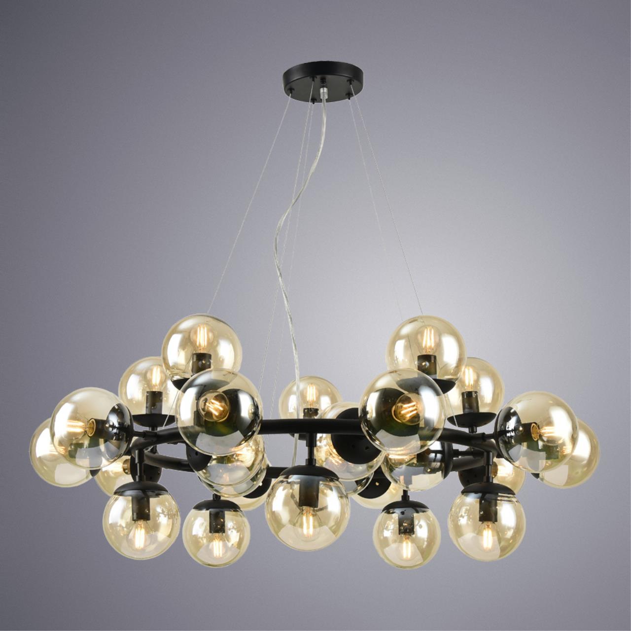 картинка Подвесной светильник Arte Lamp A1664SP-25BK от магазина pro-decor.kz