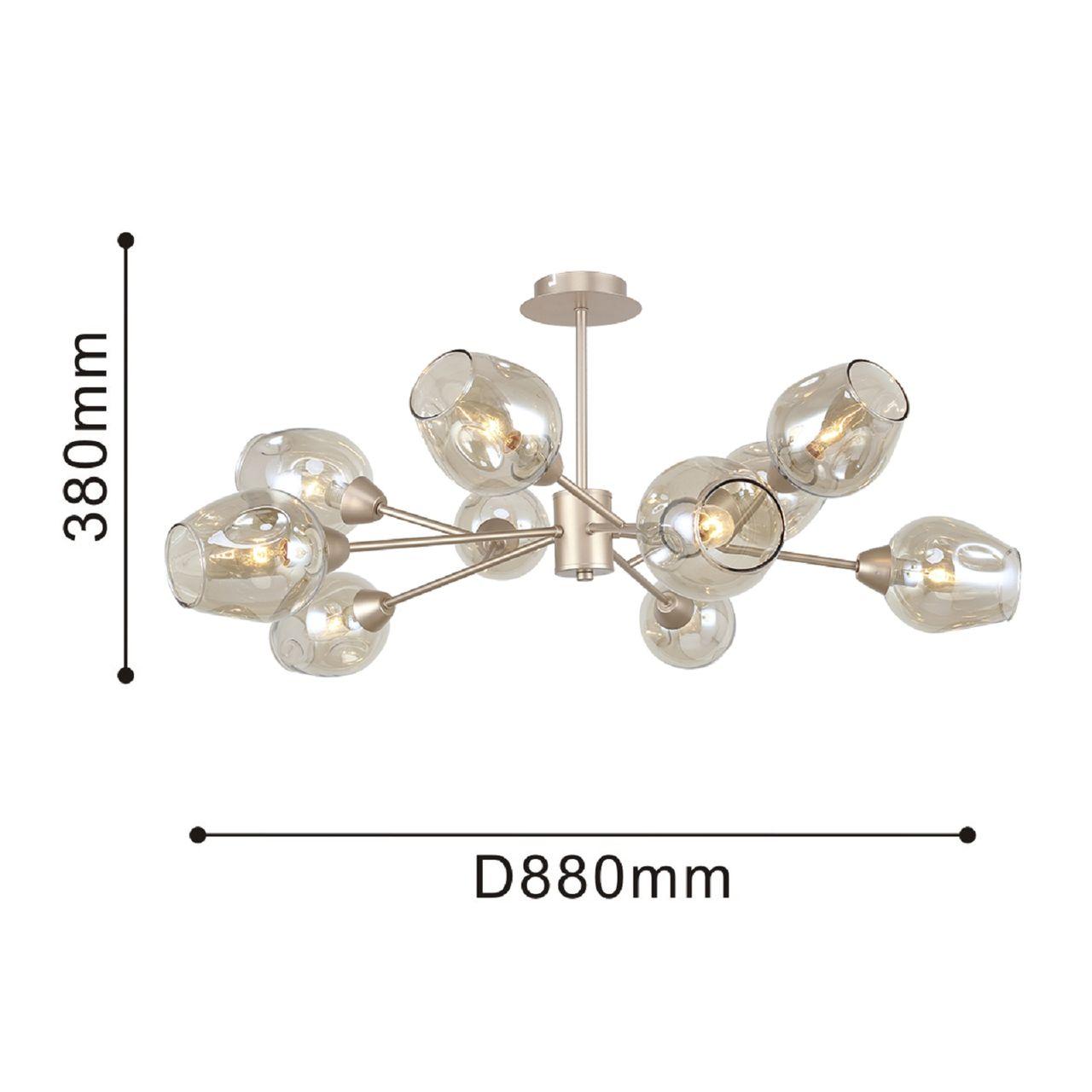 картинка Потолочная люстра F-Promo 2658-10U от магазина pro-decor.kz