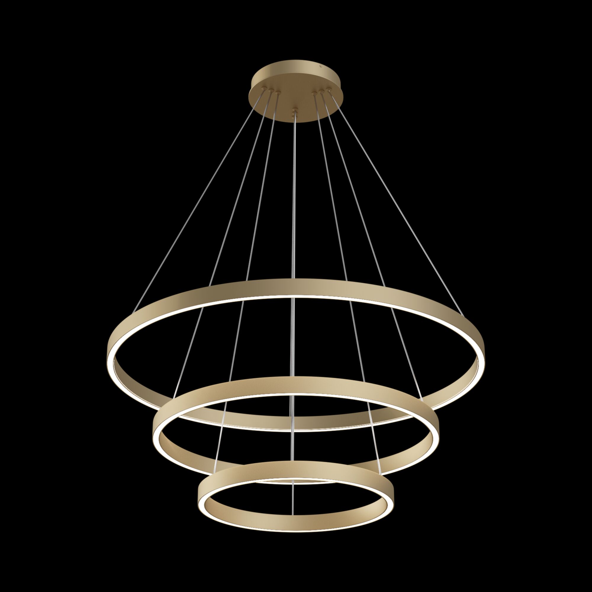 картинка Подвесной светодиодный светильник Maytoni Rim MOD058PL-L100BS4K от магазина pro-decor.kz