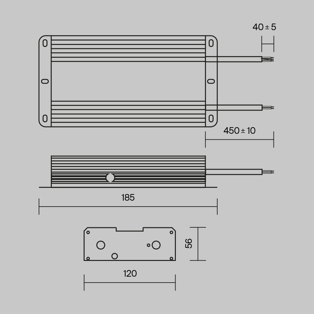 картинка Блок питания Technical PSL008-480W-48V-IP67 магазин pro-decor.kz являющийся официальным дистрибьютором в Казахстане картинка Блок питания Technical PSL008-480W-48V-IP67 от магазина pro-decor.kz
