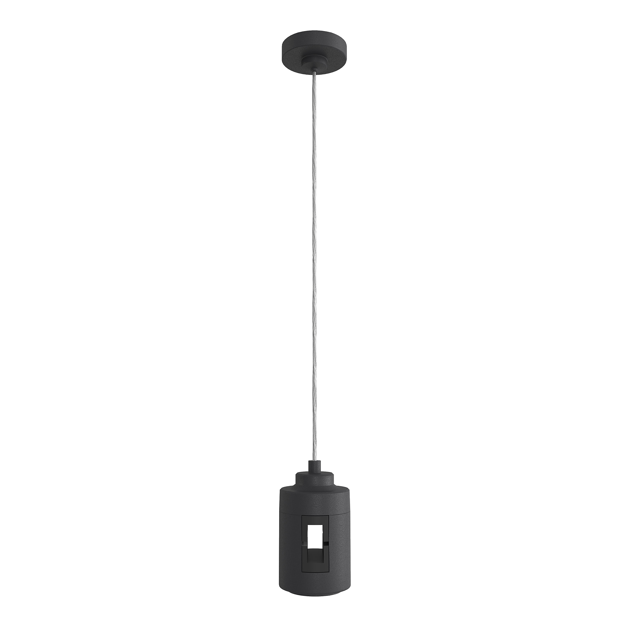 картинка ST027.433.00 Подвес с прямым соединителем ST-Luce Черный от магазина pro-decor.kz