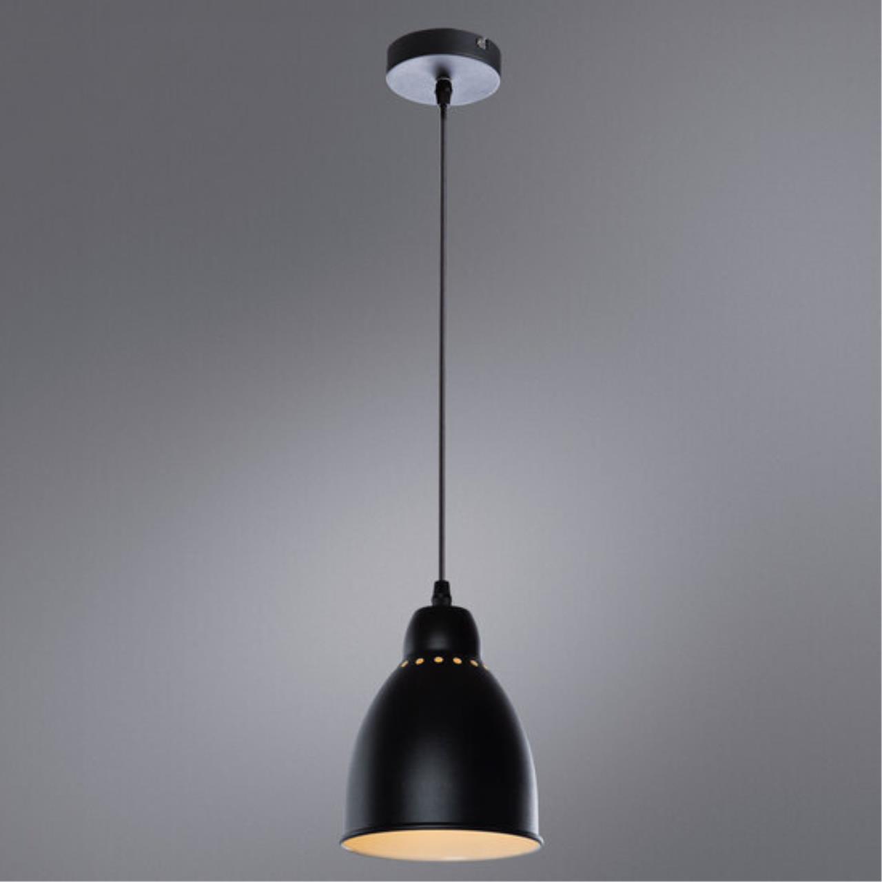 картинка Подвесной светильник Arte Lamp Braccio A2054SP-1BK магазин pro-decor.kz являющийся официальным дистрибьютором в Казахстане картинка Подвесной светильник Arte Lamp Braccio A2054SP-1BK от магазина pro-decor.kz