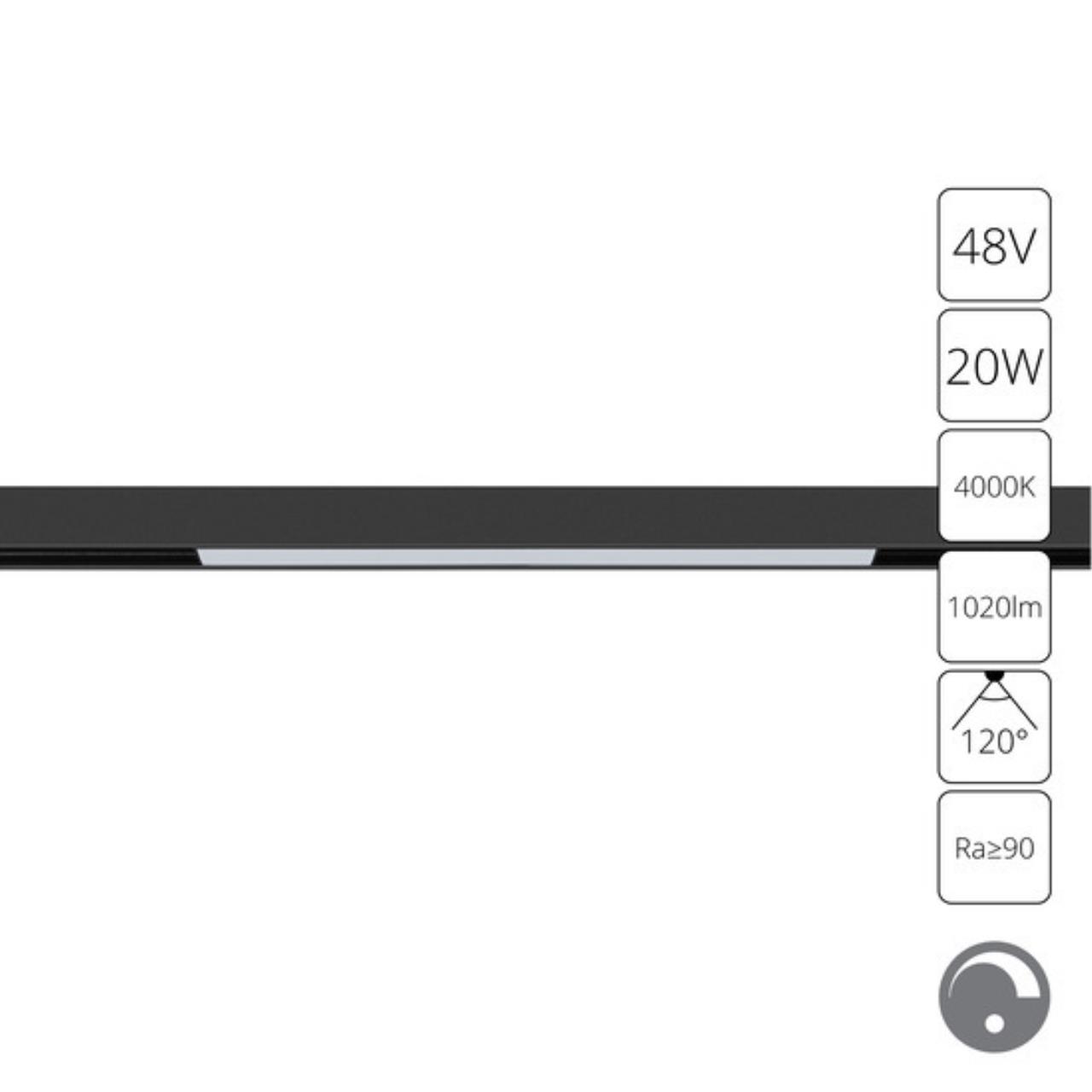 картинка Светильник потолочный Arte Lamp LINEA A4683PL-1BK от магазина pro-decor.kz