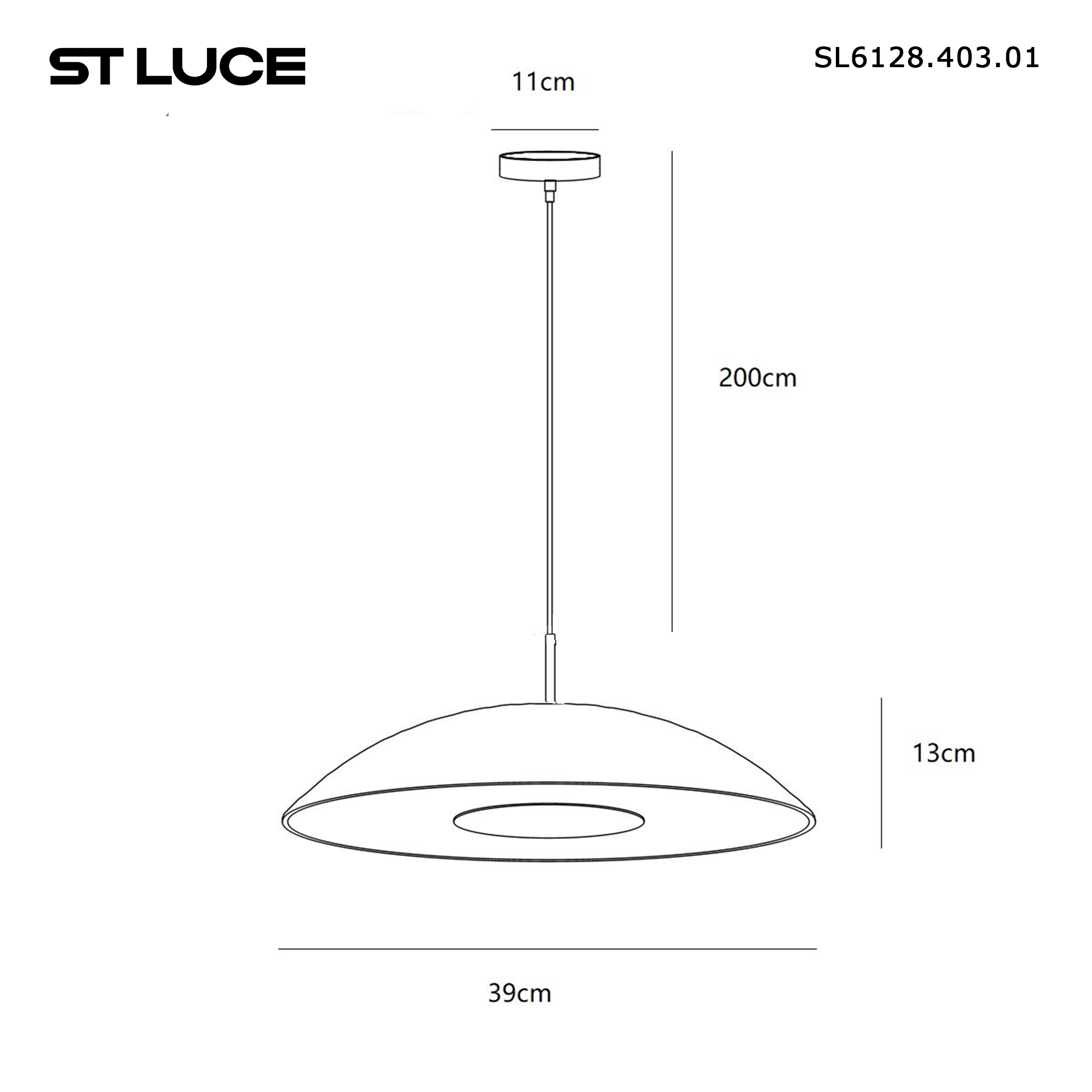 картинка SL6128.403.01 Светильник подвесной ST-Luce LIDO от магазина pro-decor.kz