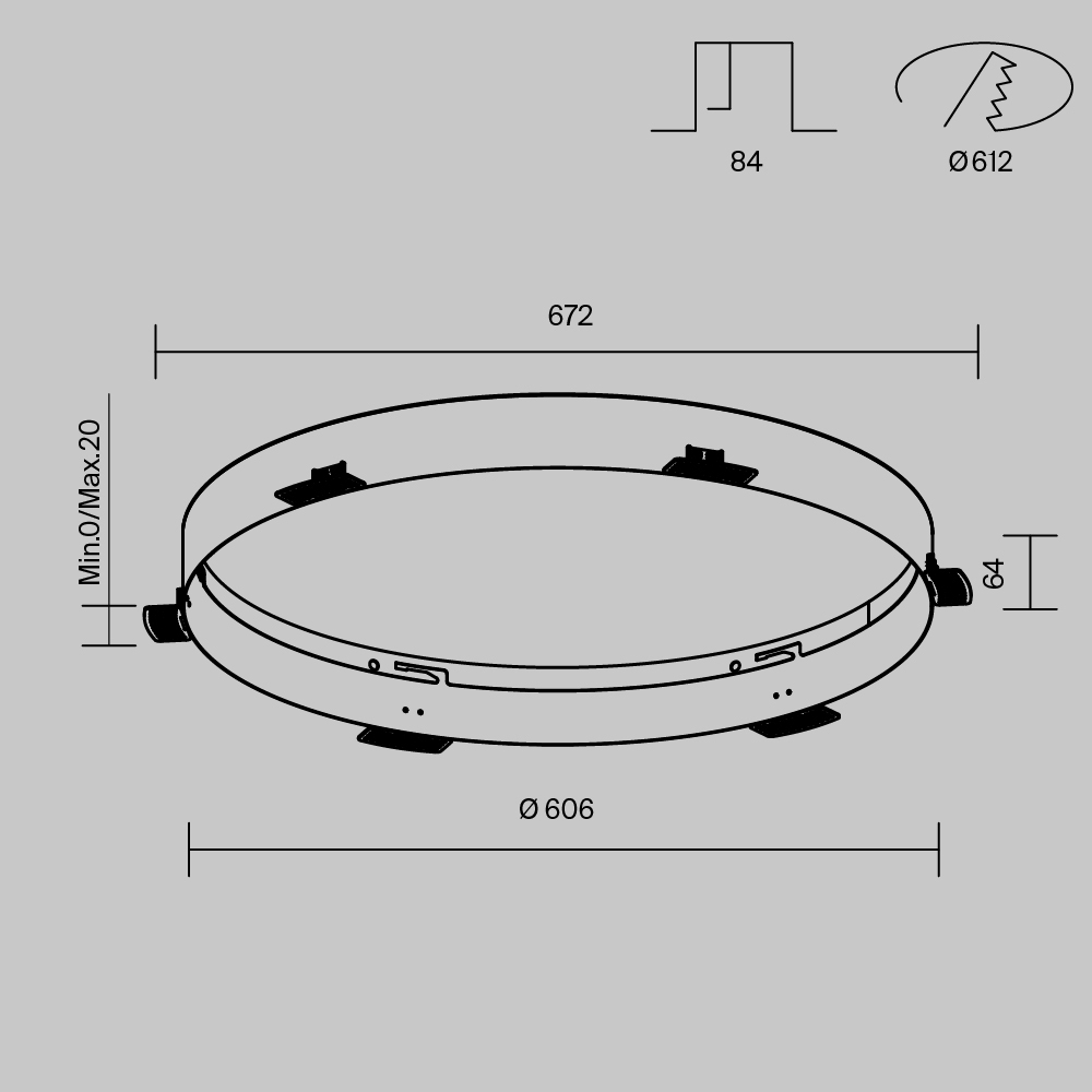 картинка Аксессуар для встраиваемого светильника Technical DLA032-TRS90-W магазин pro-decor.kz являющийся официальным дистрибьютором в Казахстане картинка Аксессуар для встраиваемого светильника Technical DLA032-TRS90-W от магазина pro-decor.kz