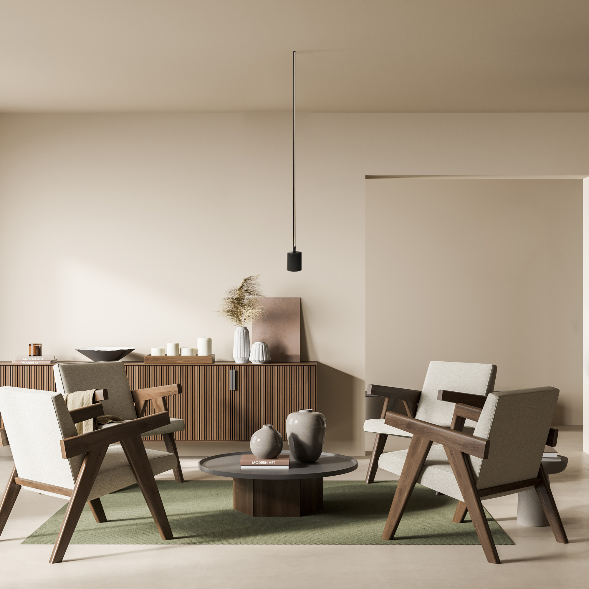 картинка Напольный светильник (торшер) Maytoni MOD147FL-L20BK1 от магазина pro-decor.kz