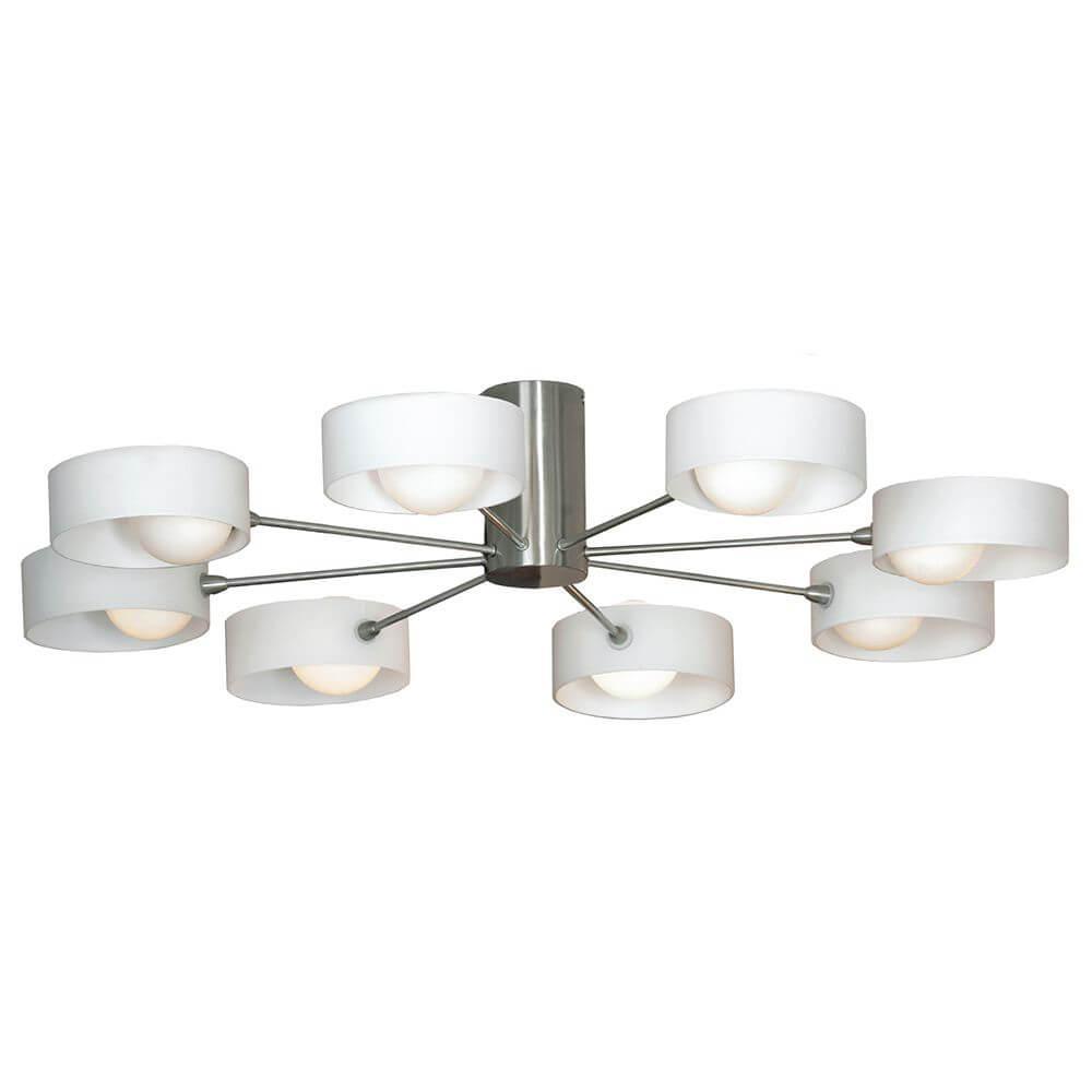 картинка Потолочная люстра Lussole Pallottola GRLSN-0407-08 от магазина pro-decor.kz