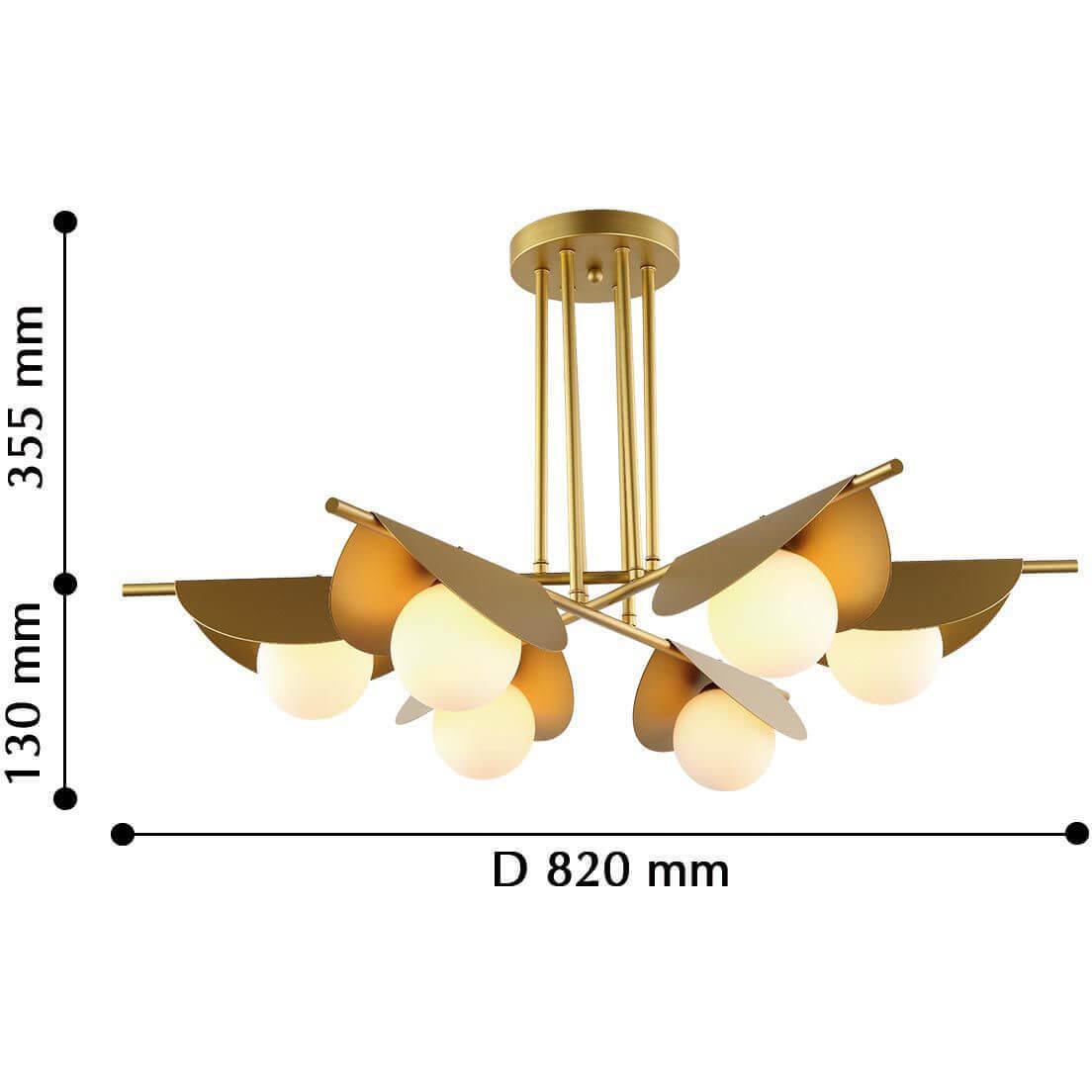 картинка Потолочная люстра Favourite Kernel 2366-6P от магазина pro-decor.kz
