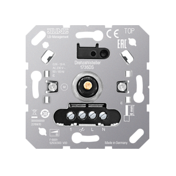 картинка Регулятор частоты вращения для вентиляторов Jung 1735DS от магазина pro-decor.kz