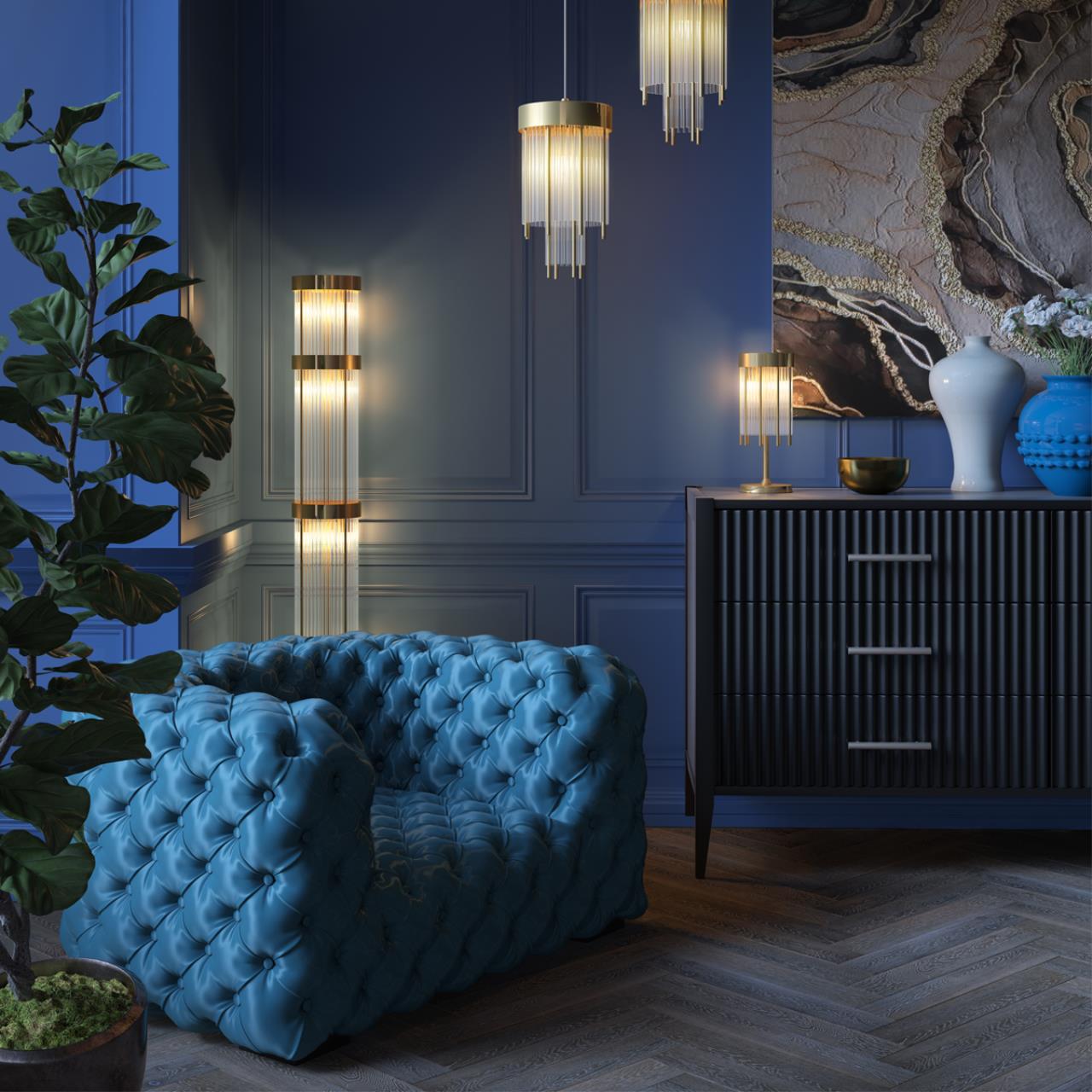 картинка Подвесной светильник Odeon Light Hall York 4788/1 от магазина pro-decor.kz