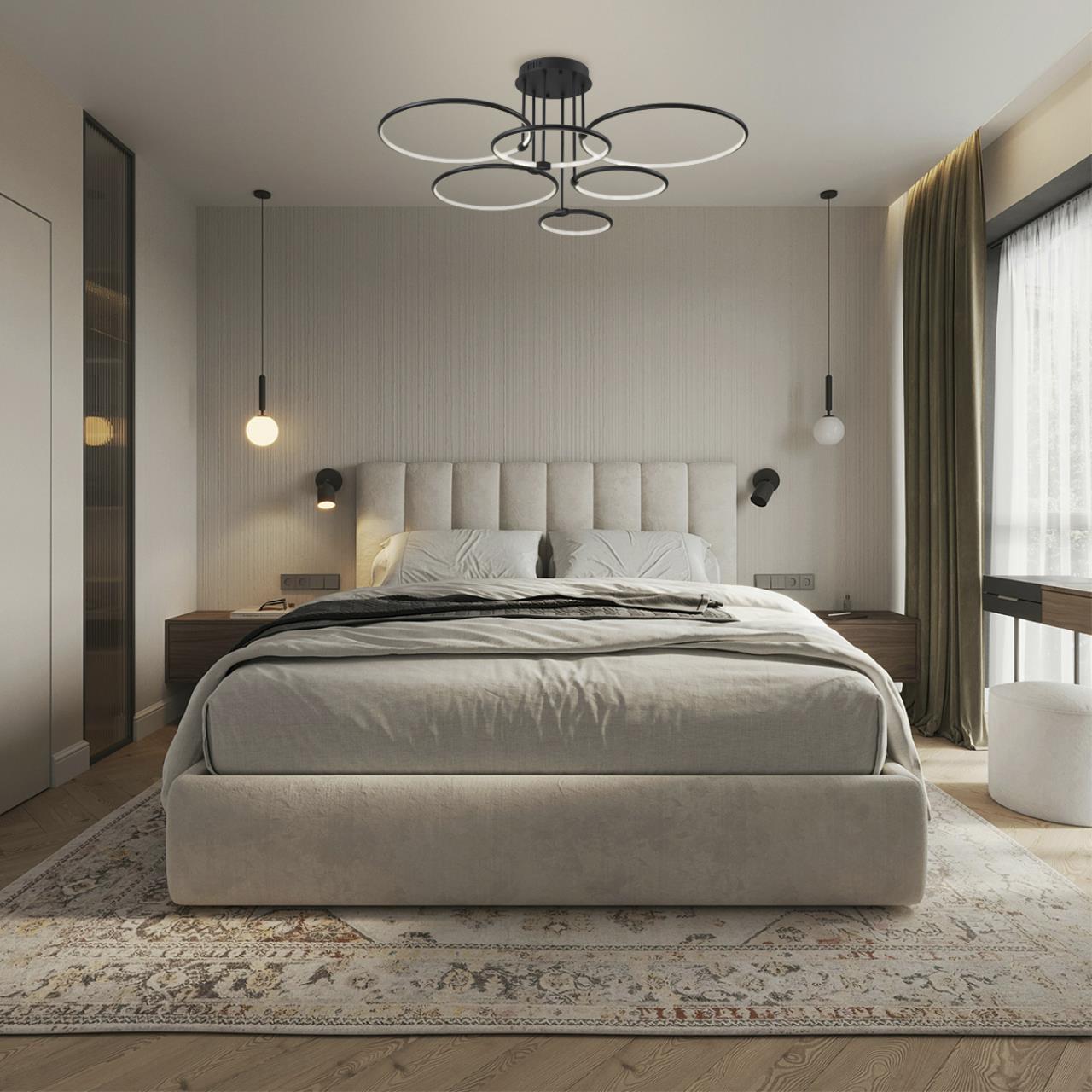 картинка 6506/99CL LEDIO Lumion Люстра потолочная с пультом ДУ URSULA от магазина pro-decor.kz