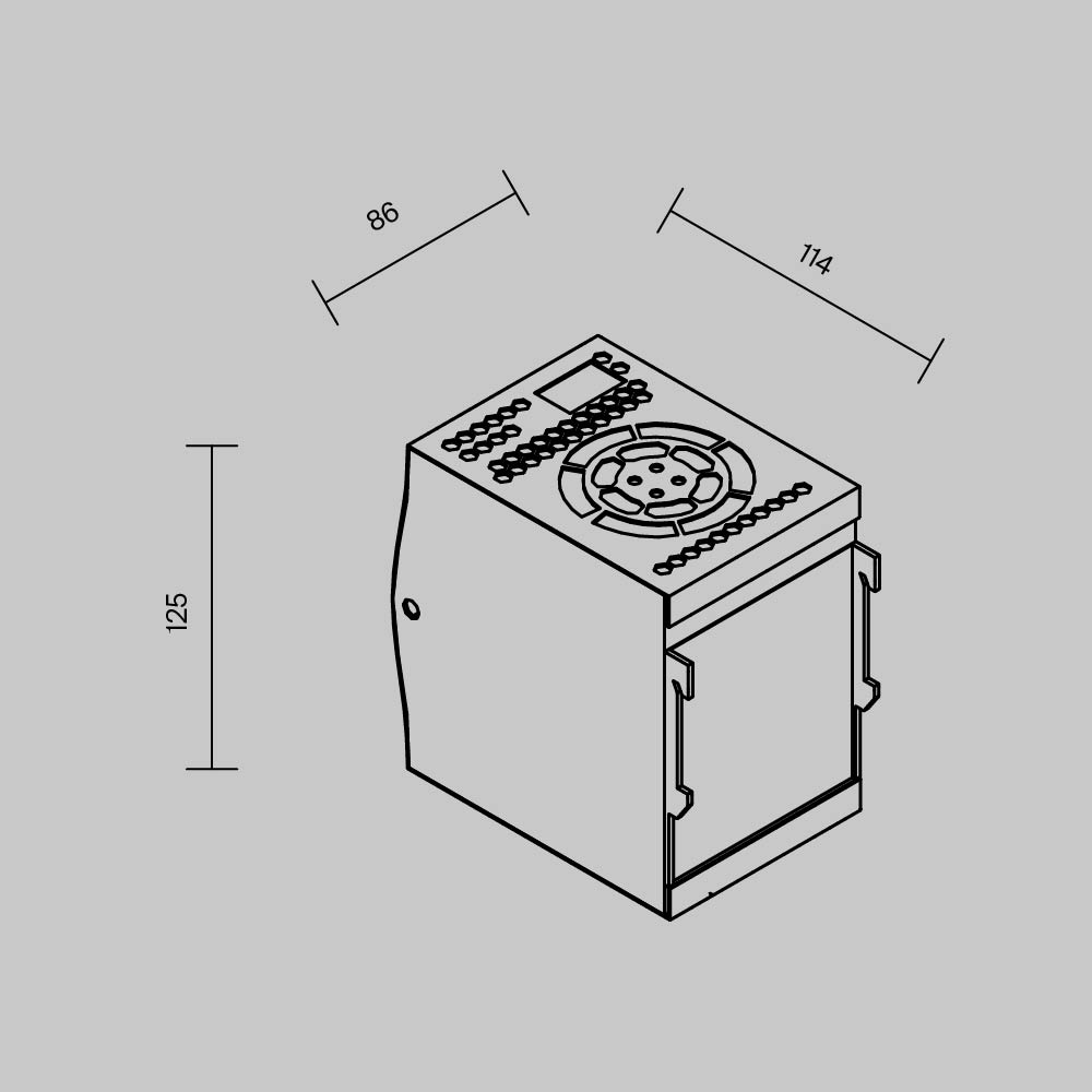 картинка Источник напряжения Led Strip 831002 от магазина pro-decor.kz