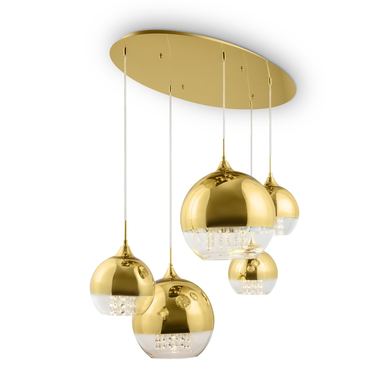 картинка Подвесная люстра Maytoni Fermi P140-PL-170-5-G магазин pro-decor.kz являющийся официальным дистрибьютором в Казахстане картинка Подвесная люстра Maytoni Fermi P140-PL-170-5-G от магазина pro-decor.kz